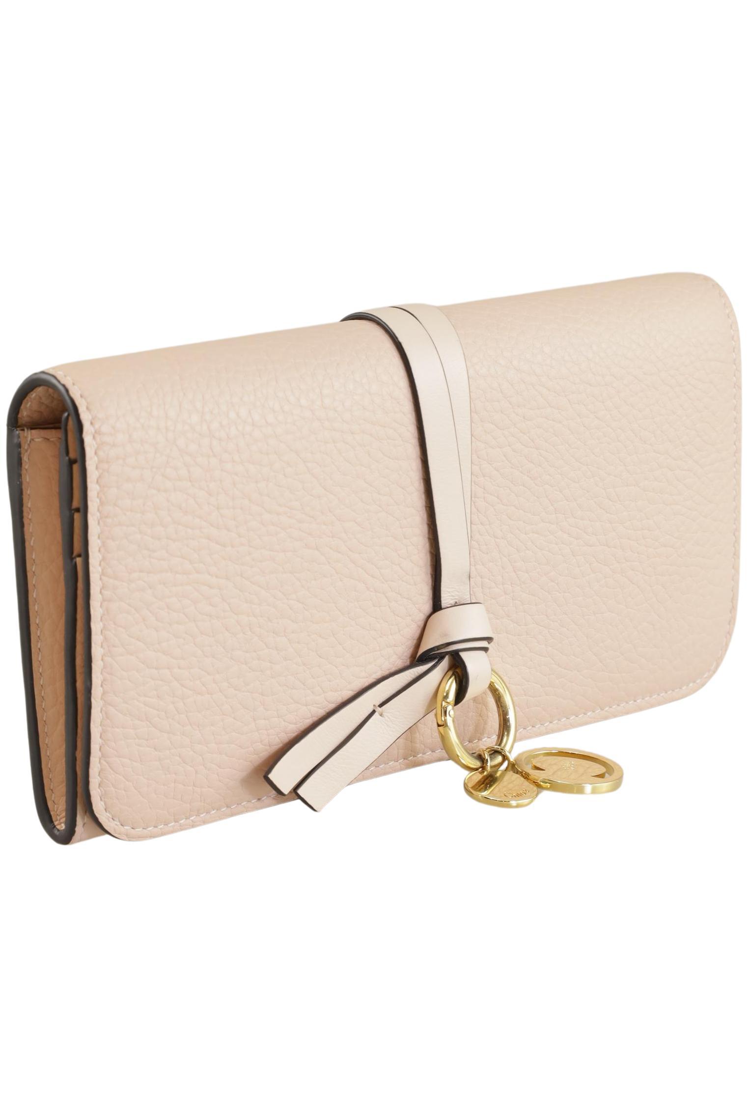 

Chloe Damen Portemonnaie, beige, Gr.