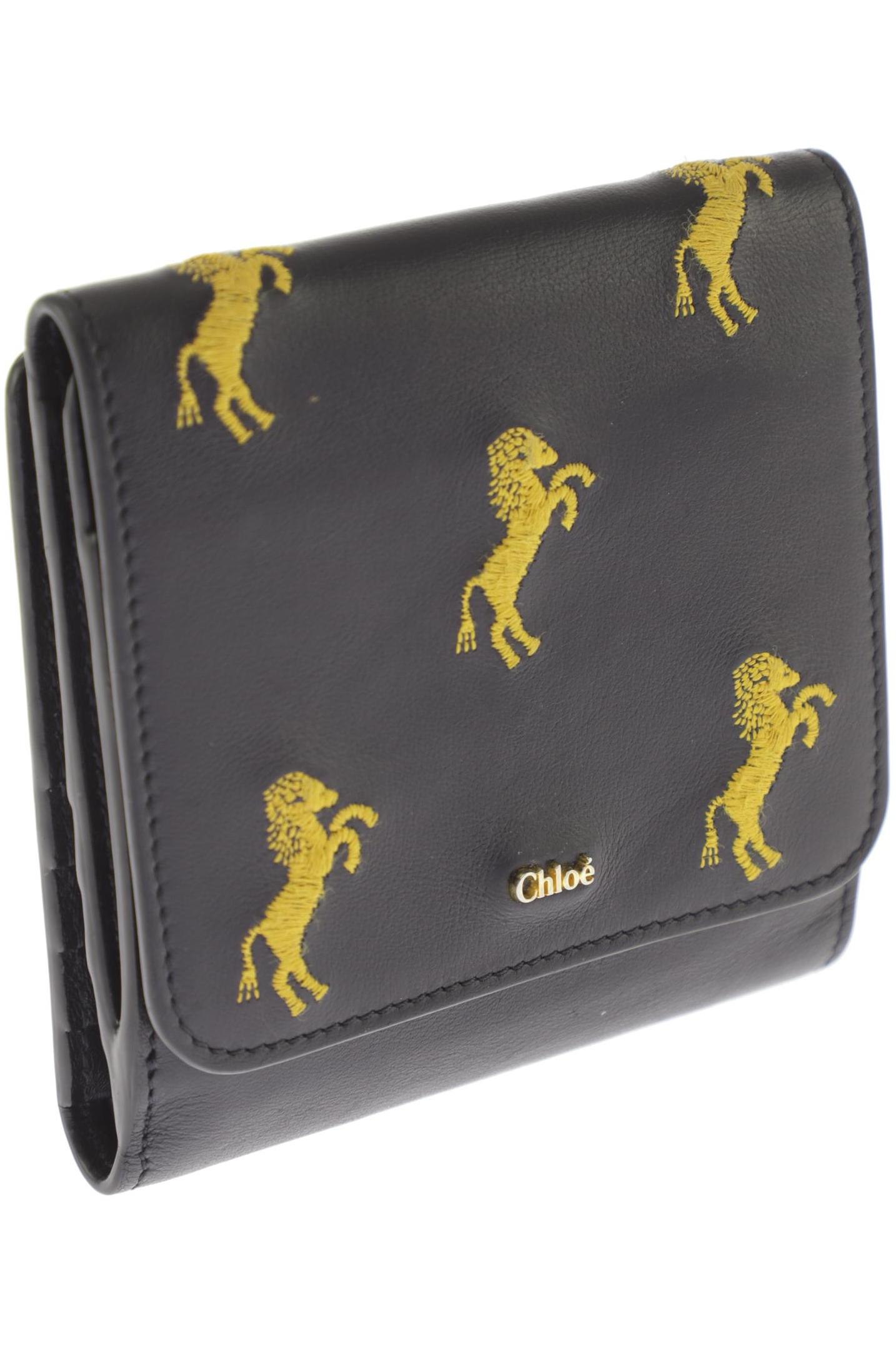 

Chloe Damen Portemonnaie, marineblau, Gr.