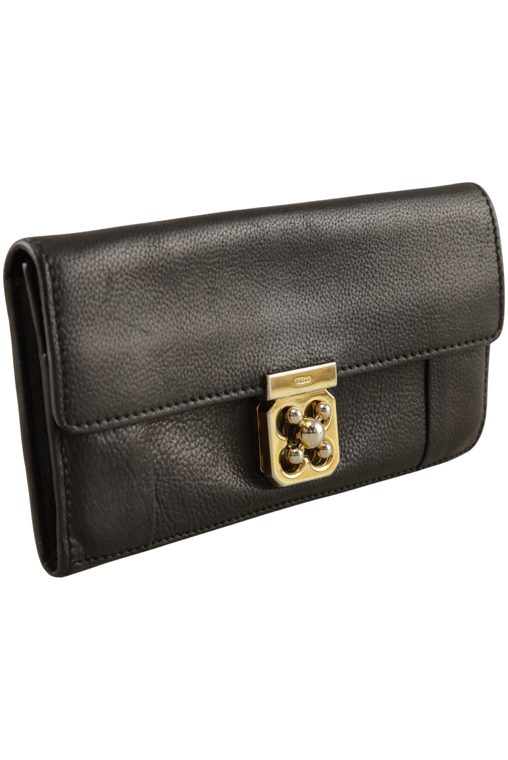 

Chloe Damen Portemonnaie, schwarz, Gr.