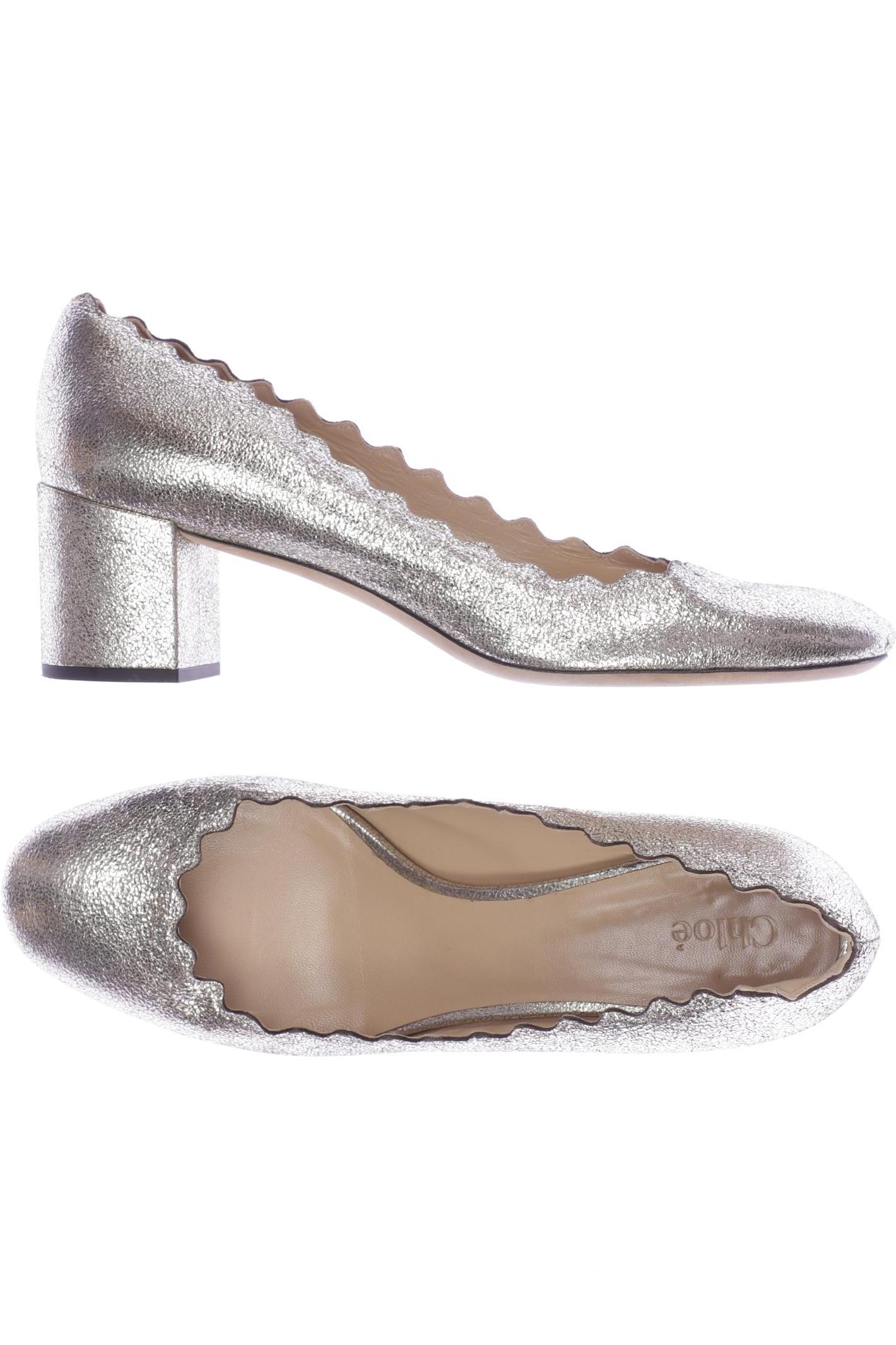 

Chloe Damen Pumps, gold, Gr. 39.5