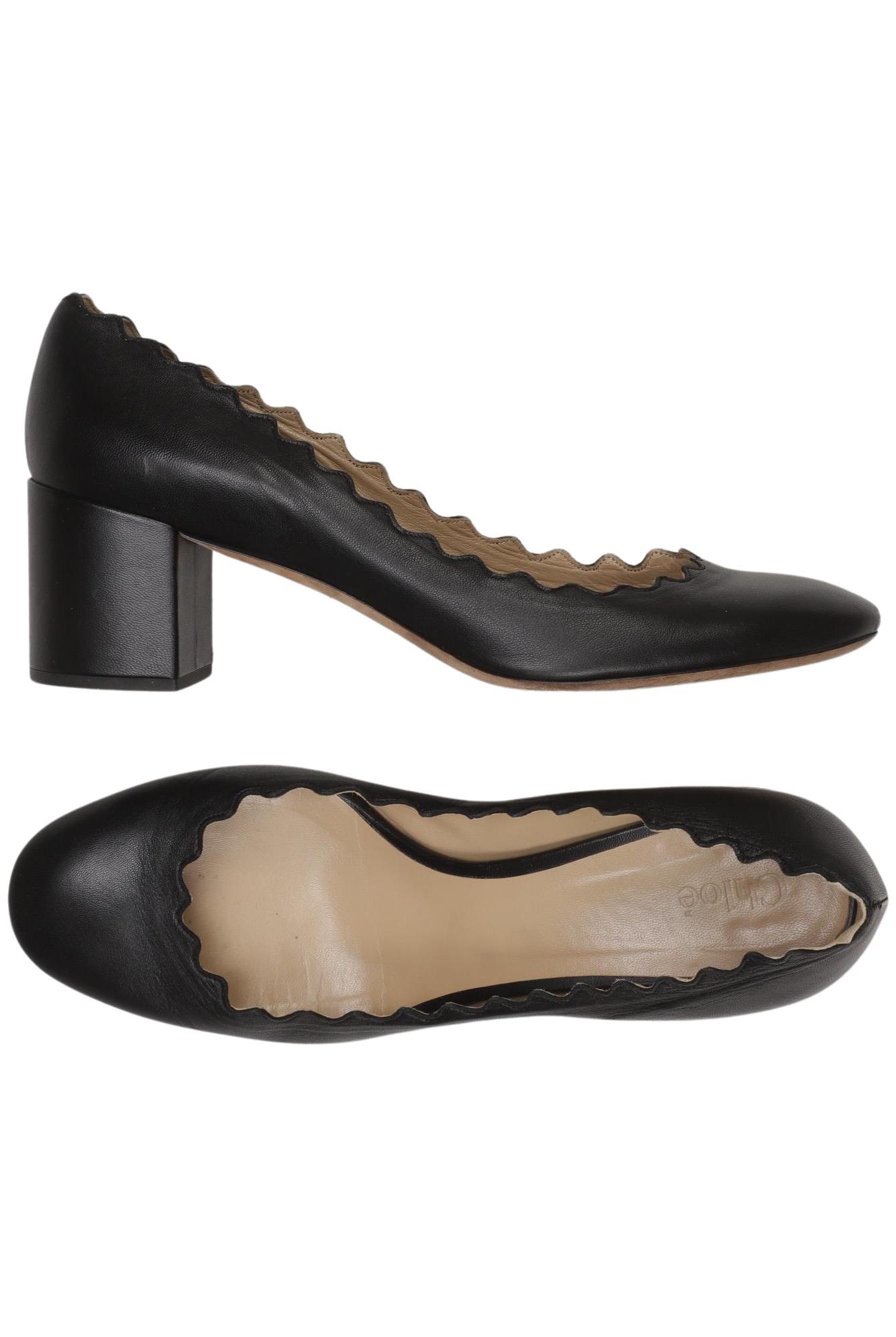 

Chloe Damen Pumps, schwarz, Gr. 38.5