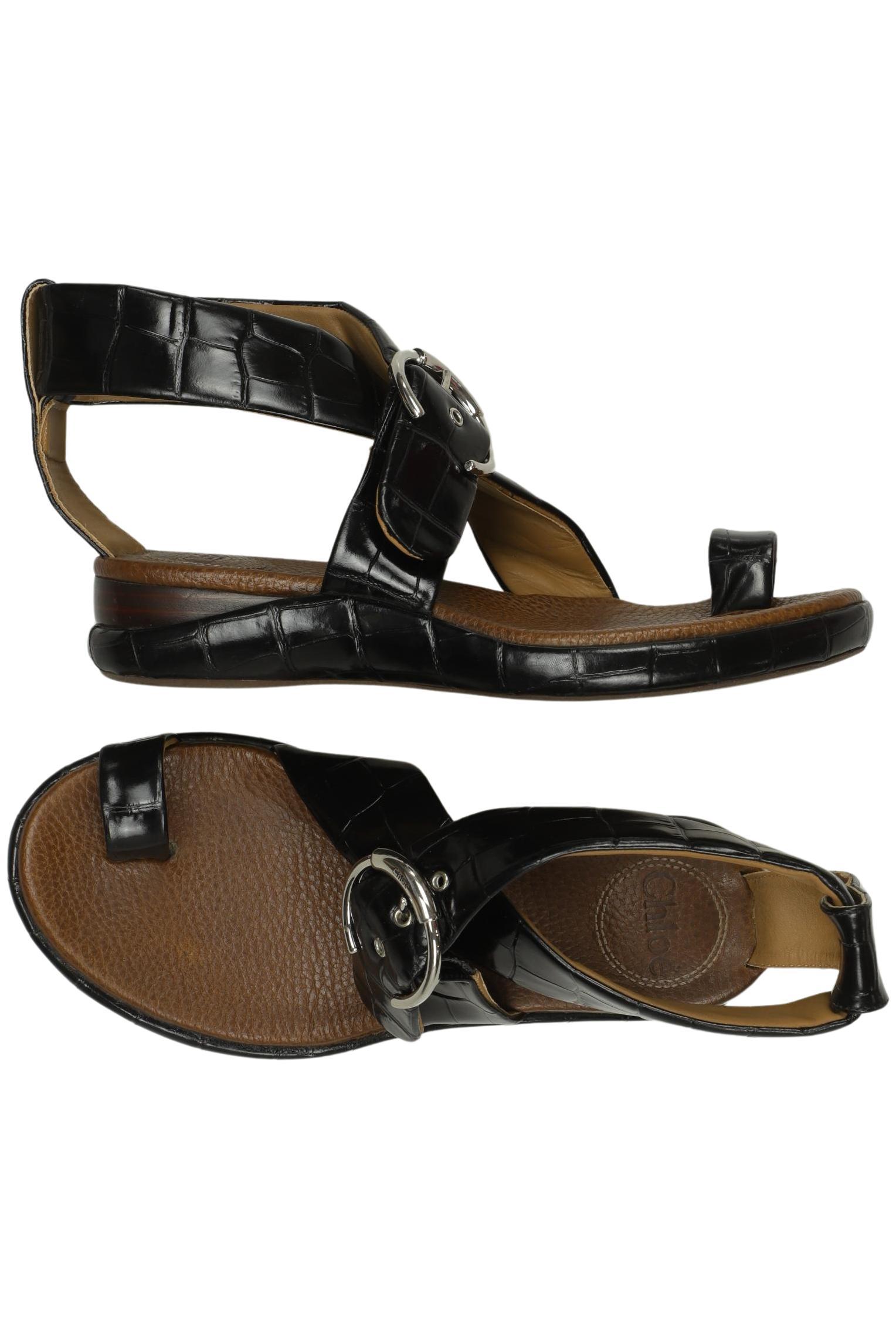 

Chloe Damen Sandale, schwarz, Gr. 35