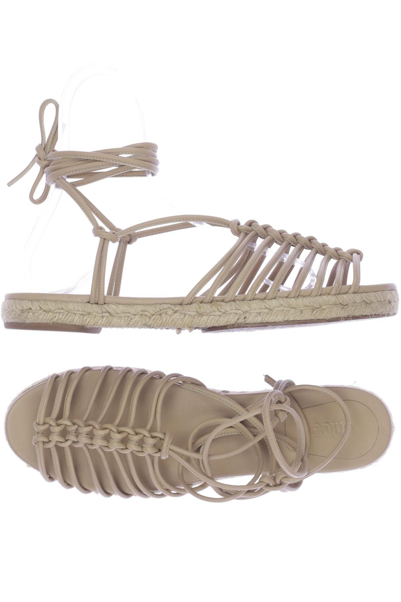 

Chloe Damen Sandale, beige, Gr. 40