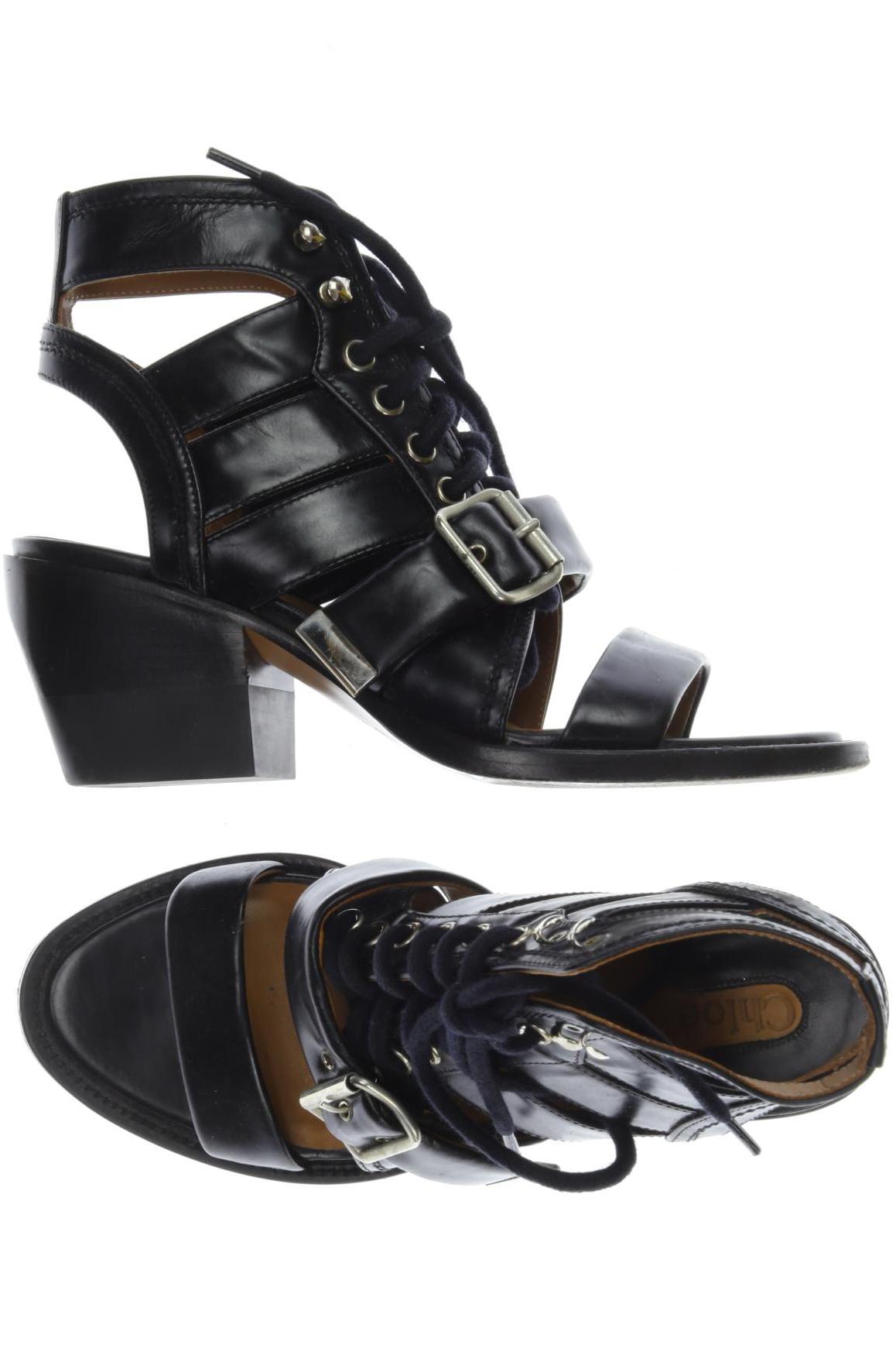 

Chloe Damen Sandale, schwarz, Gr. 39