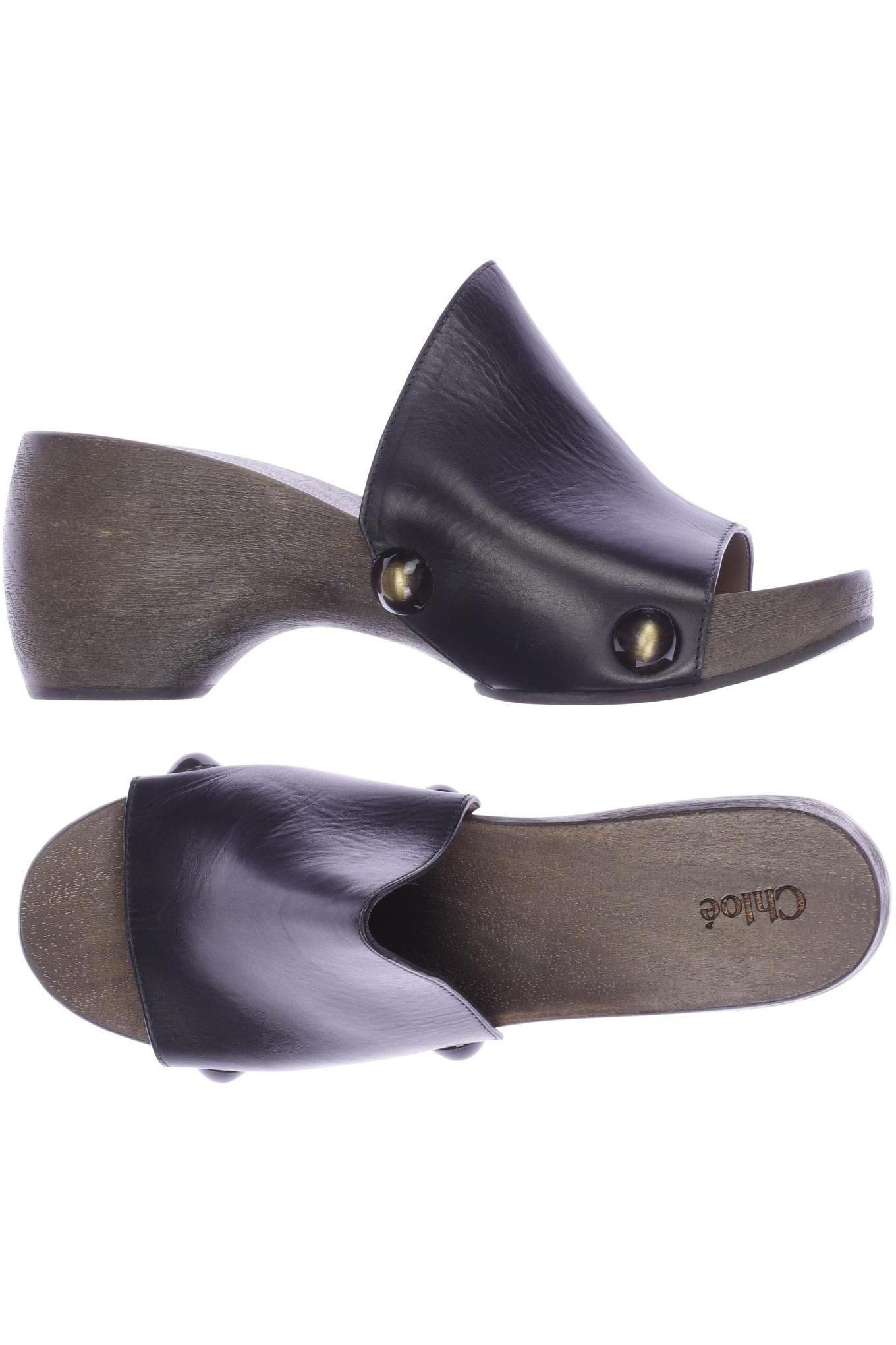 

Chloe Damen Sandale, schwarz, Gr. 39