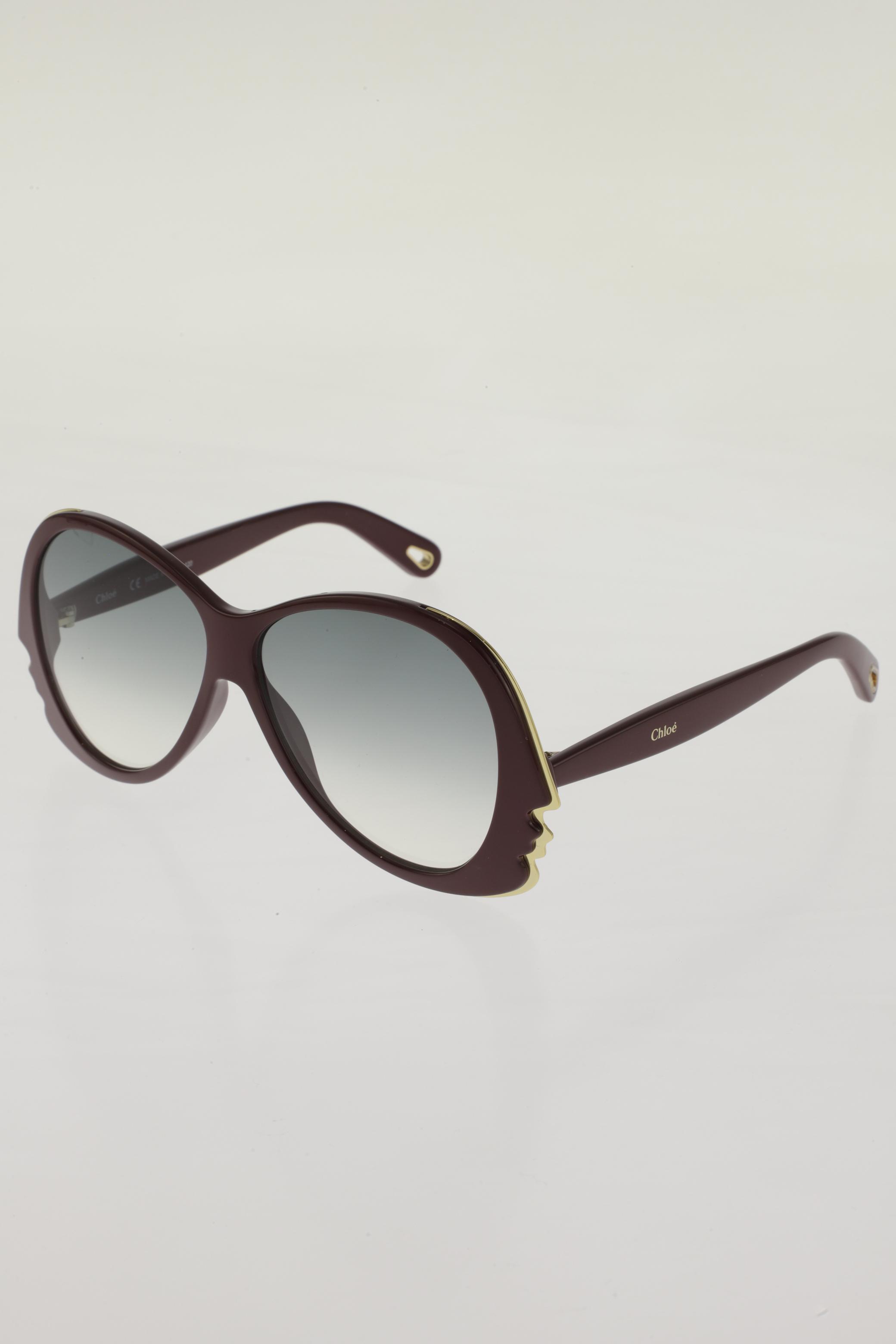 

Chloe Damen Sonnenbrille, bordeaux, Gr.