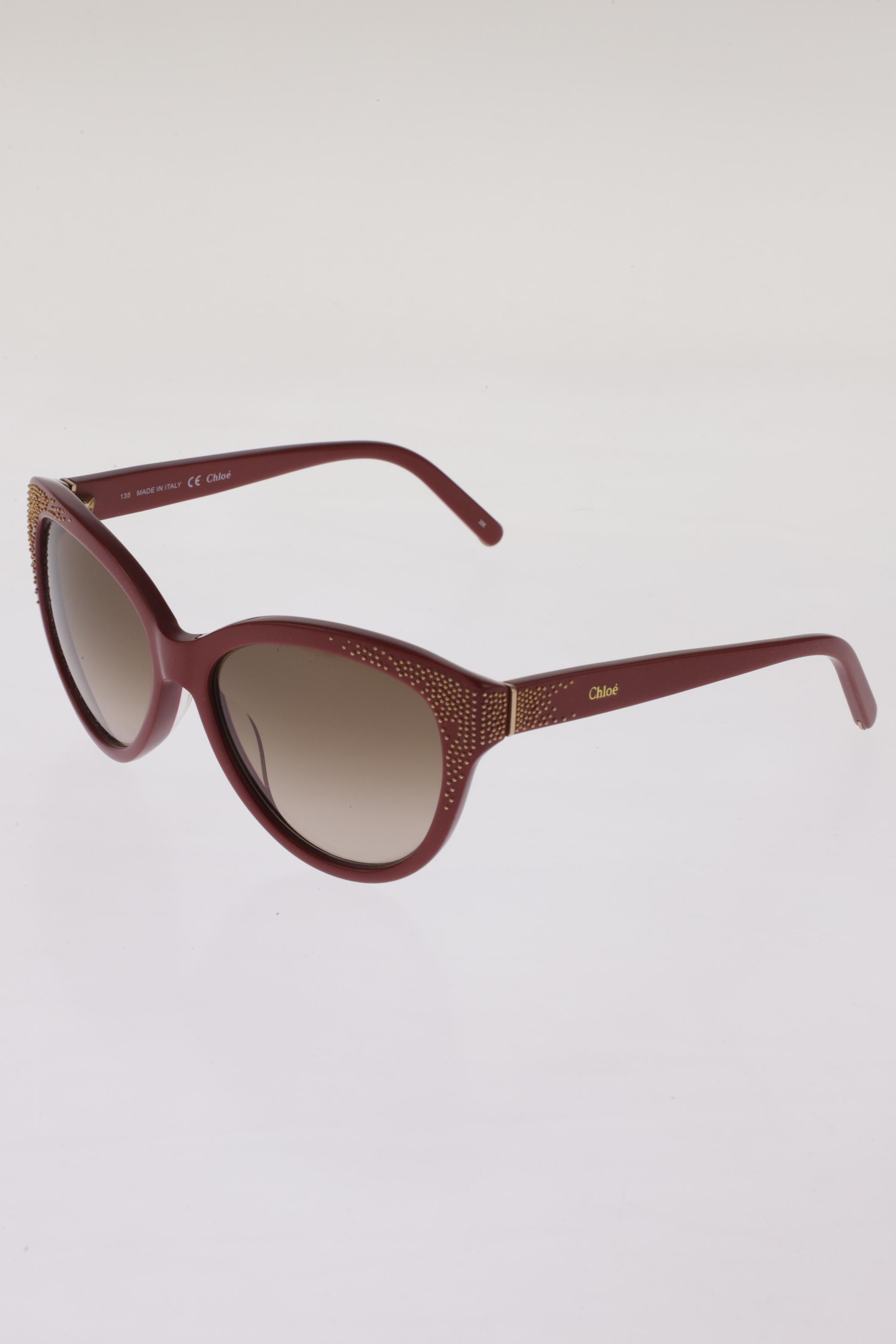 

Chloe Damen Sonnenbrille, bordeaux, Gr.