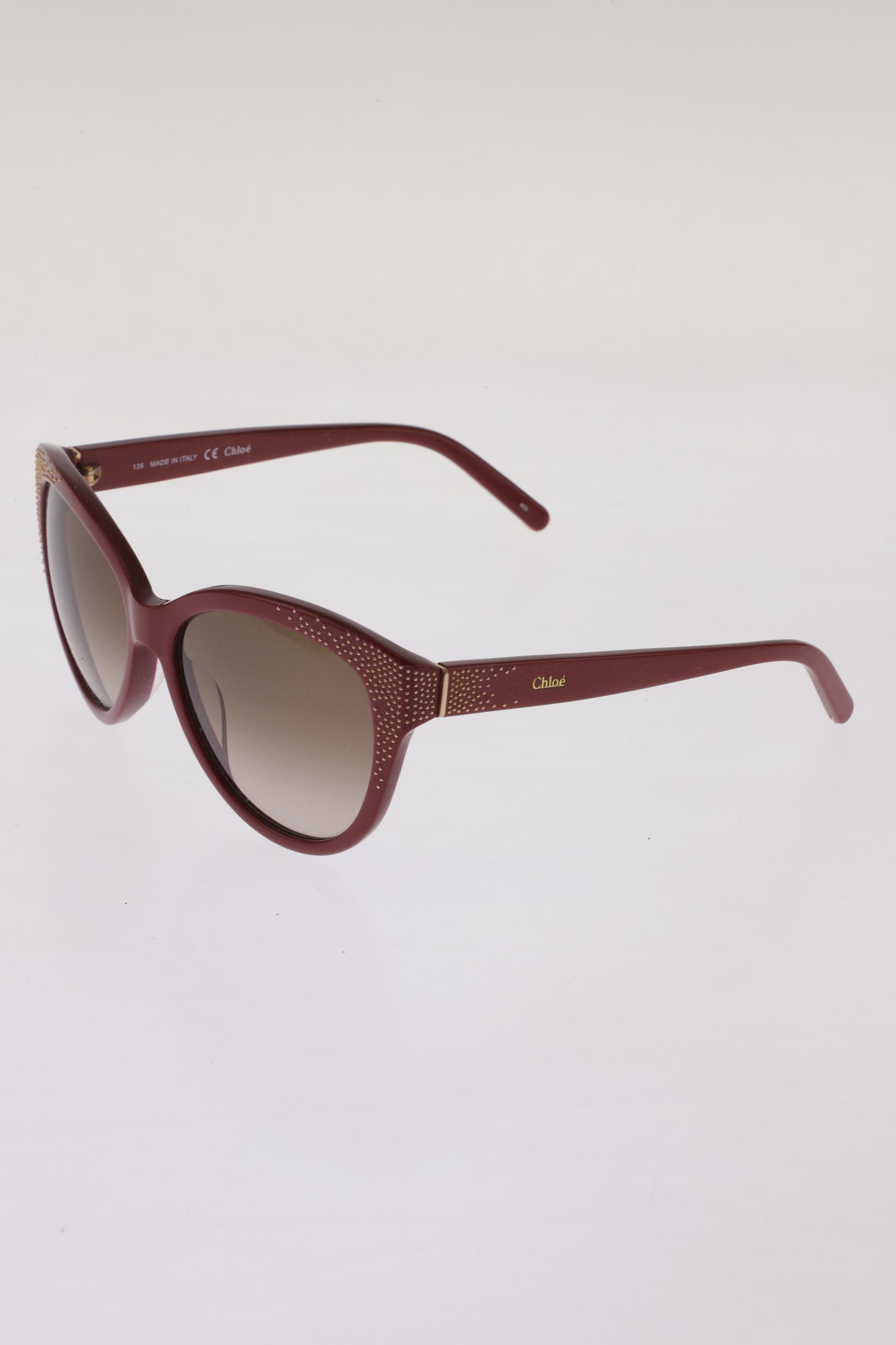 

Chloe Damen Sonnenbrille, bordeaux, Gr.