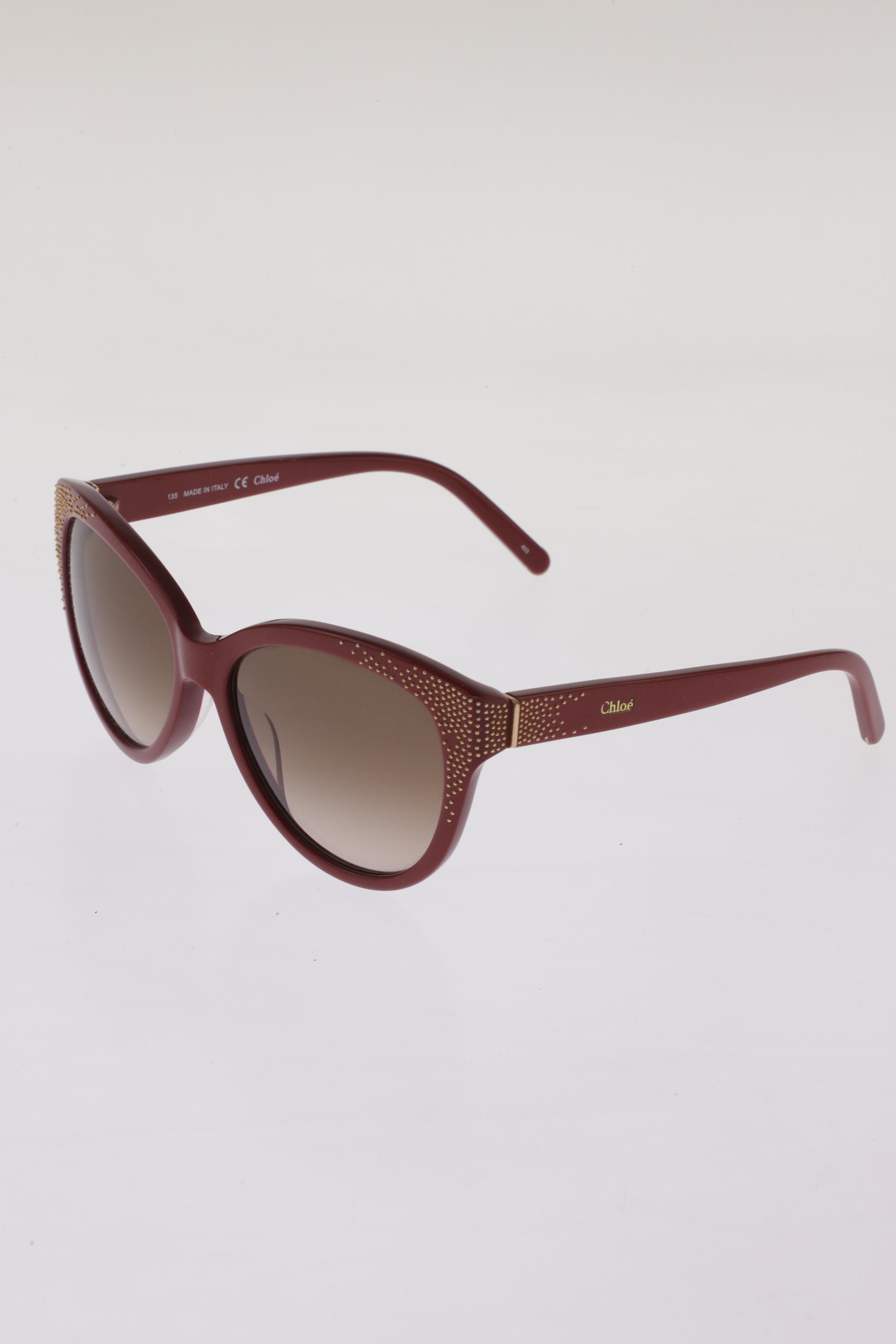 

Chloe Damen Sonnenbrille, bordeaux, Gr.
