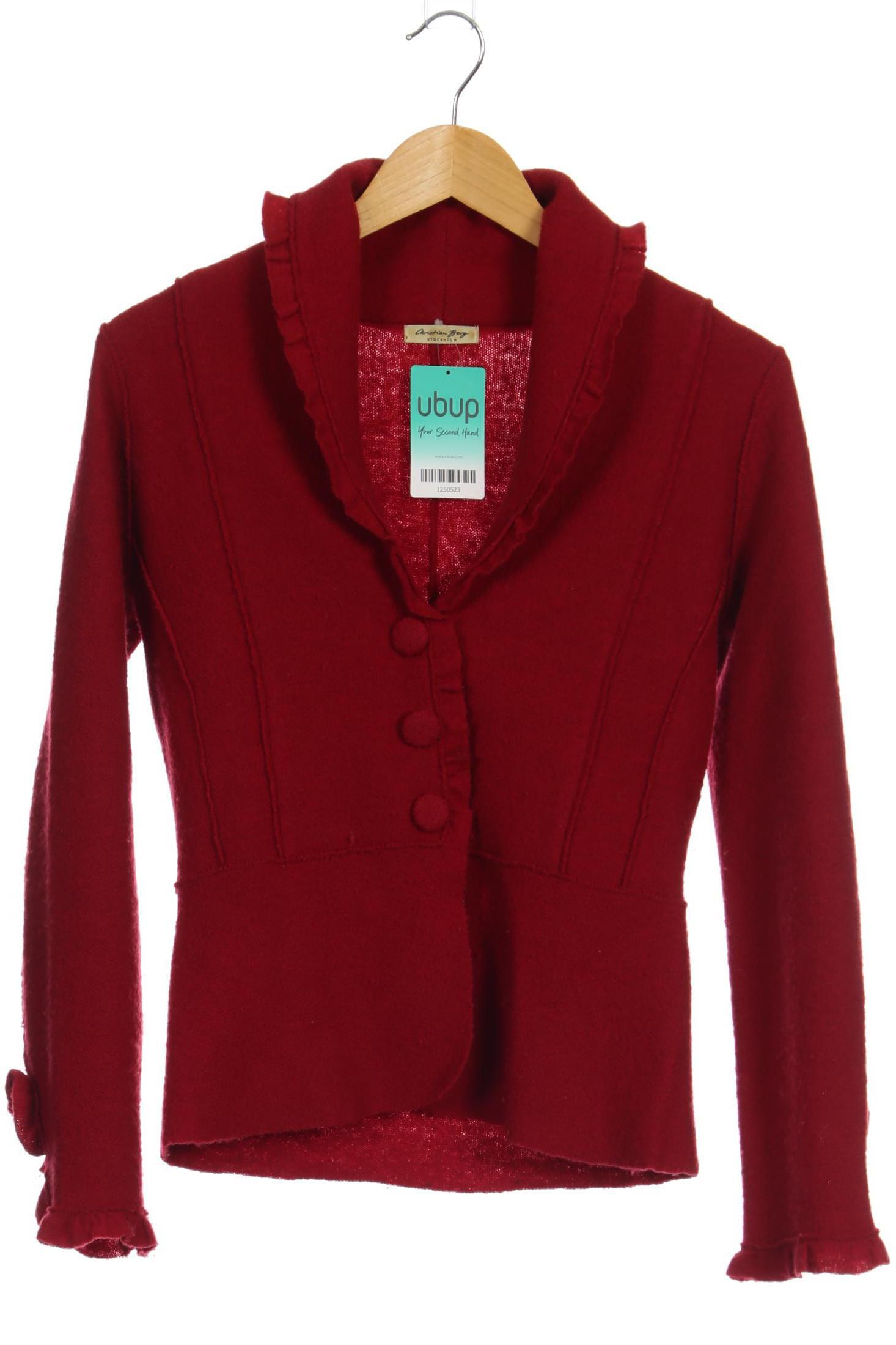 

Christian Berg Damen Strickjacke, rot, Gr. 36