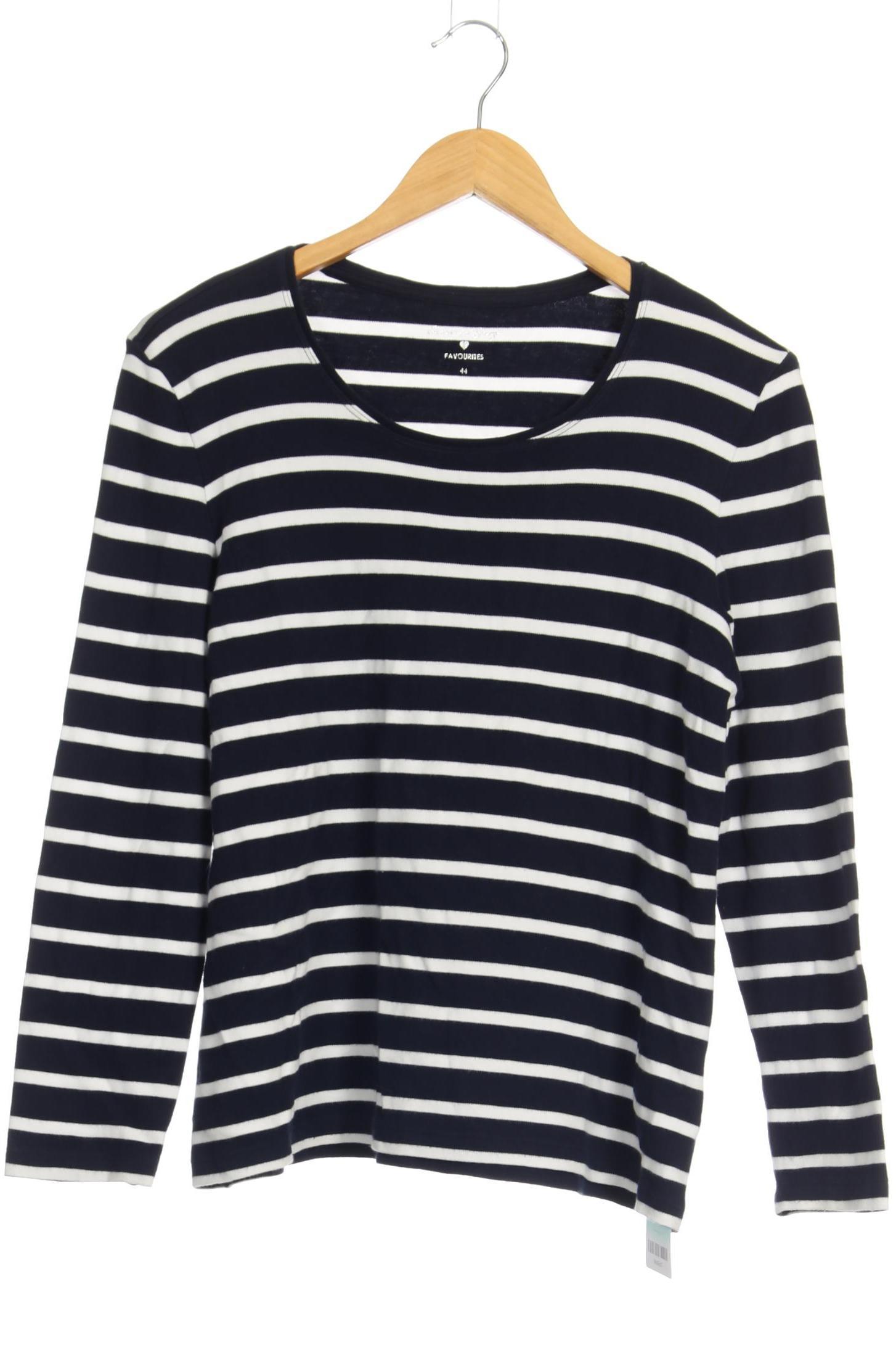 

Christian Berg Damen Langarmshirt, blau, Gr. 44