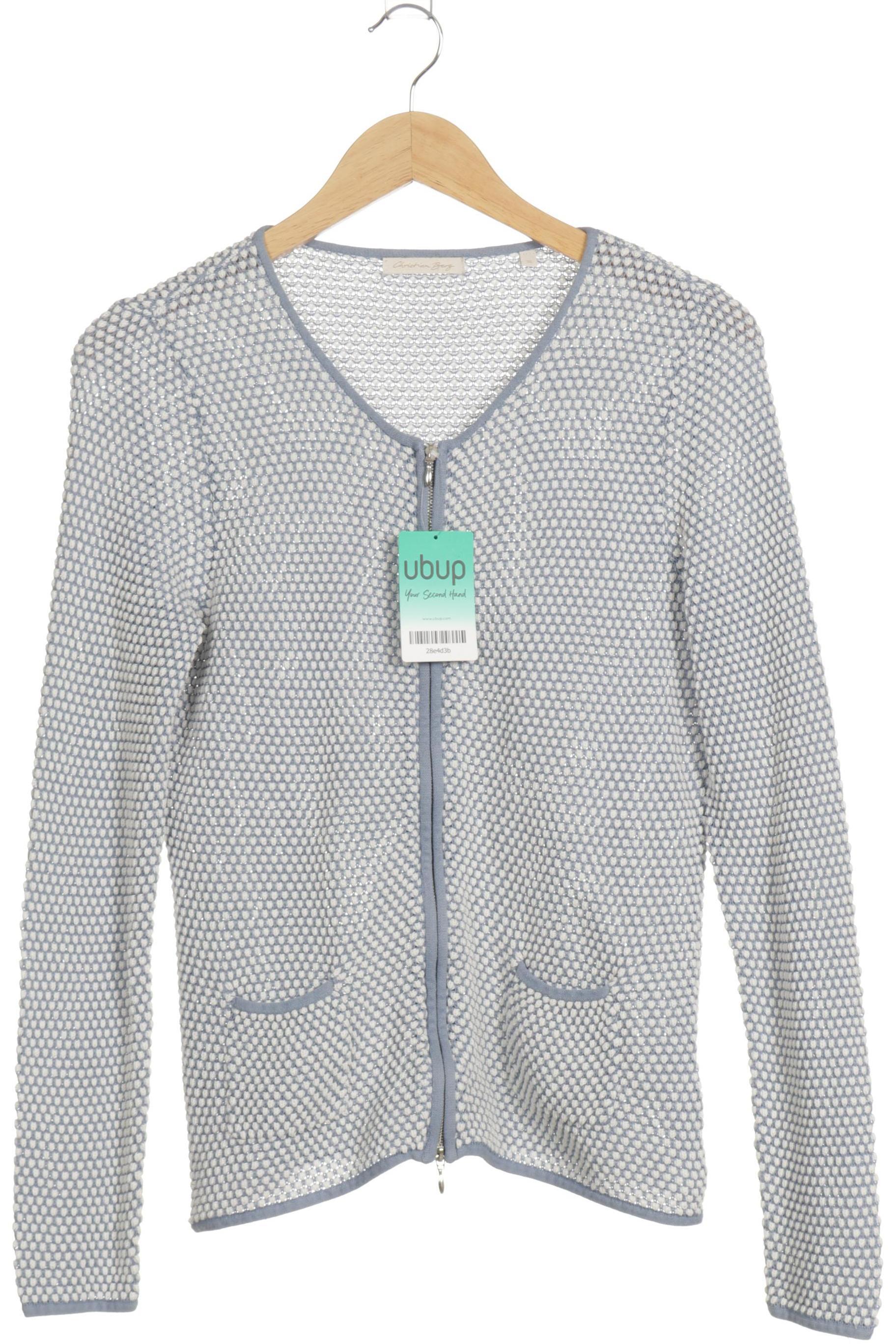 

Christian Berg Damen Strickjacke, blau, Gr. 36