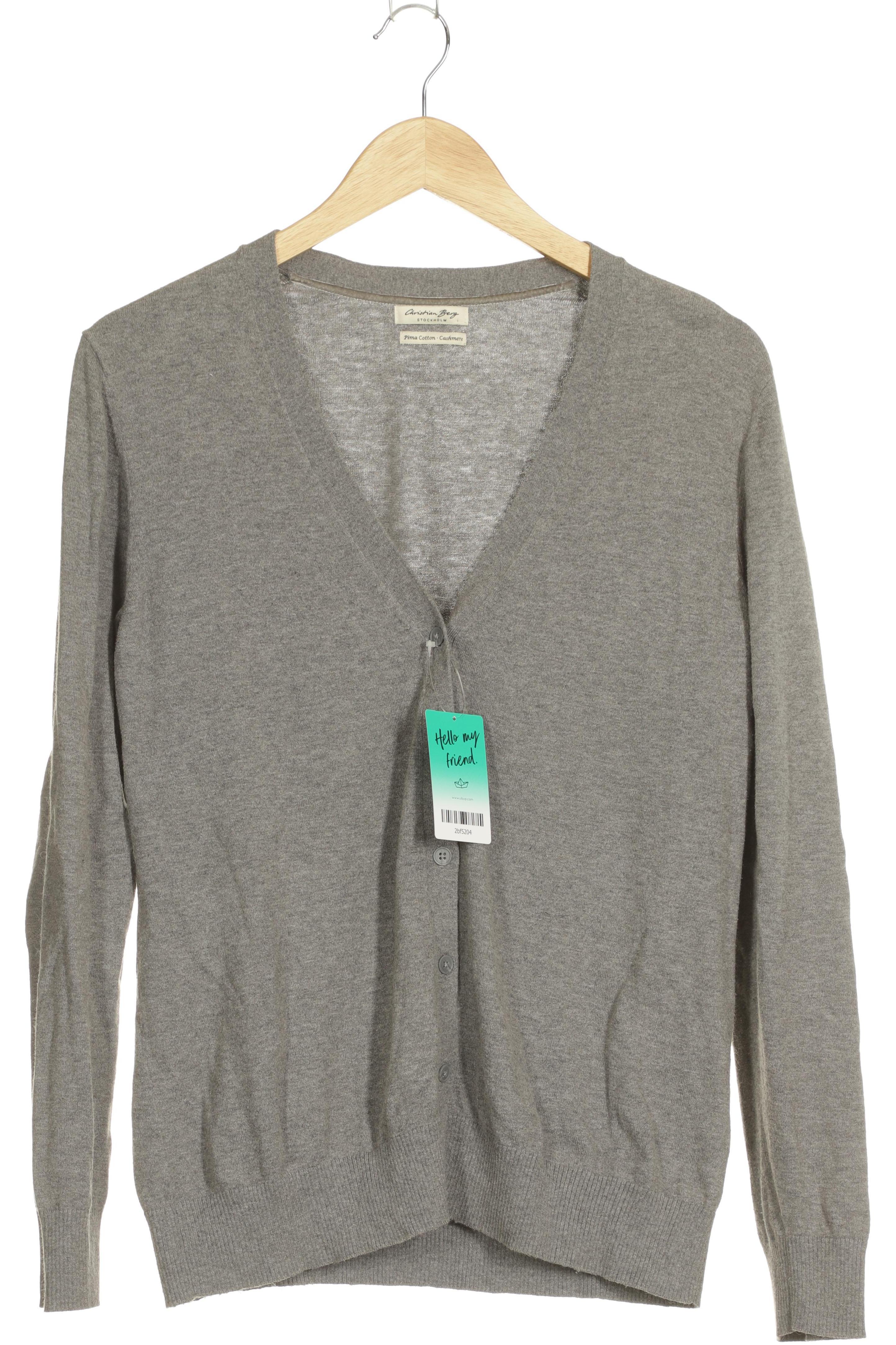 

Christian Berg Damen Strickjacke, grau, Gr. 46