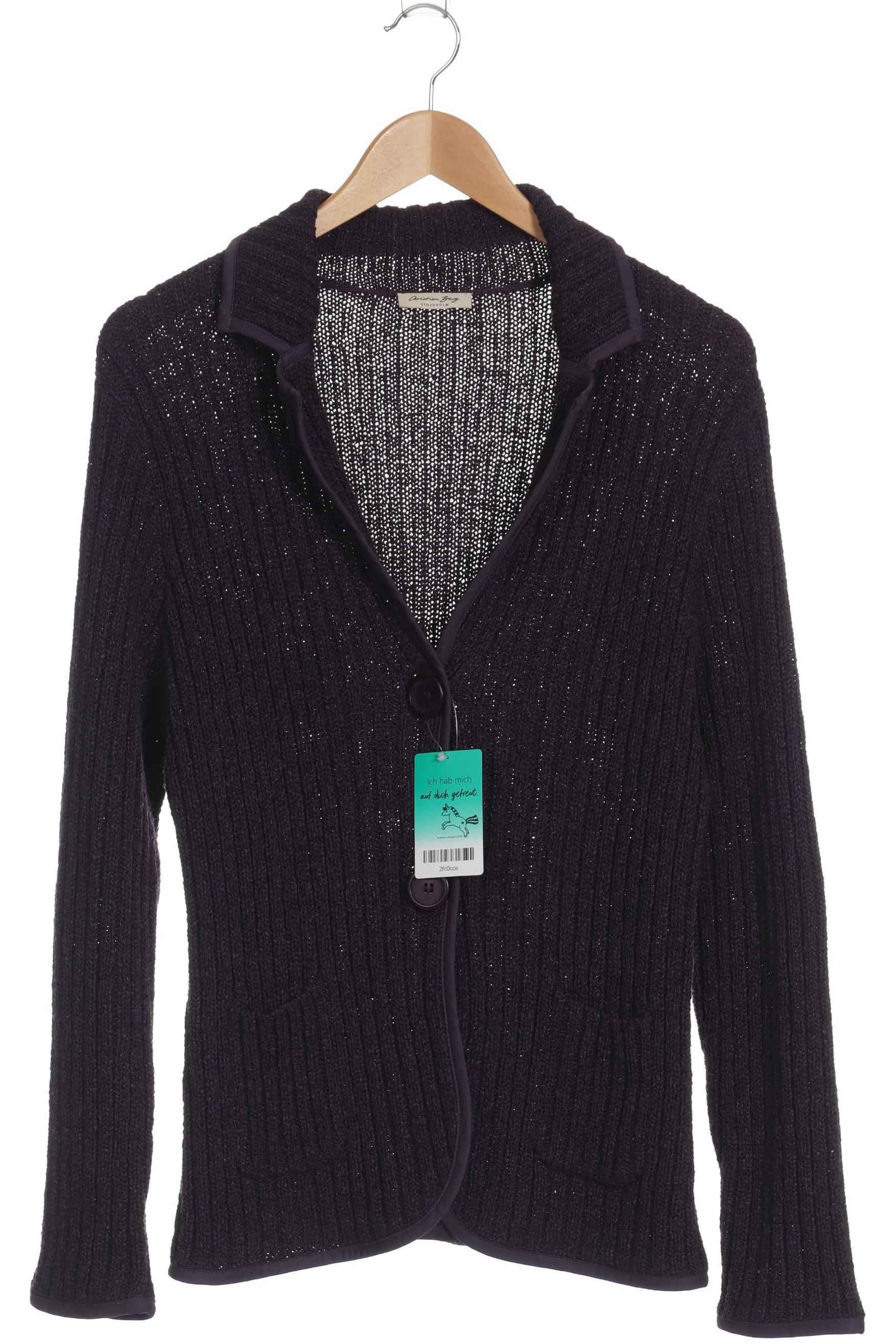 

Christian Berg Damen Strickjacke, lila, Gr. 44