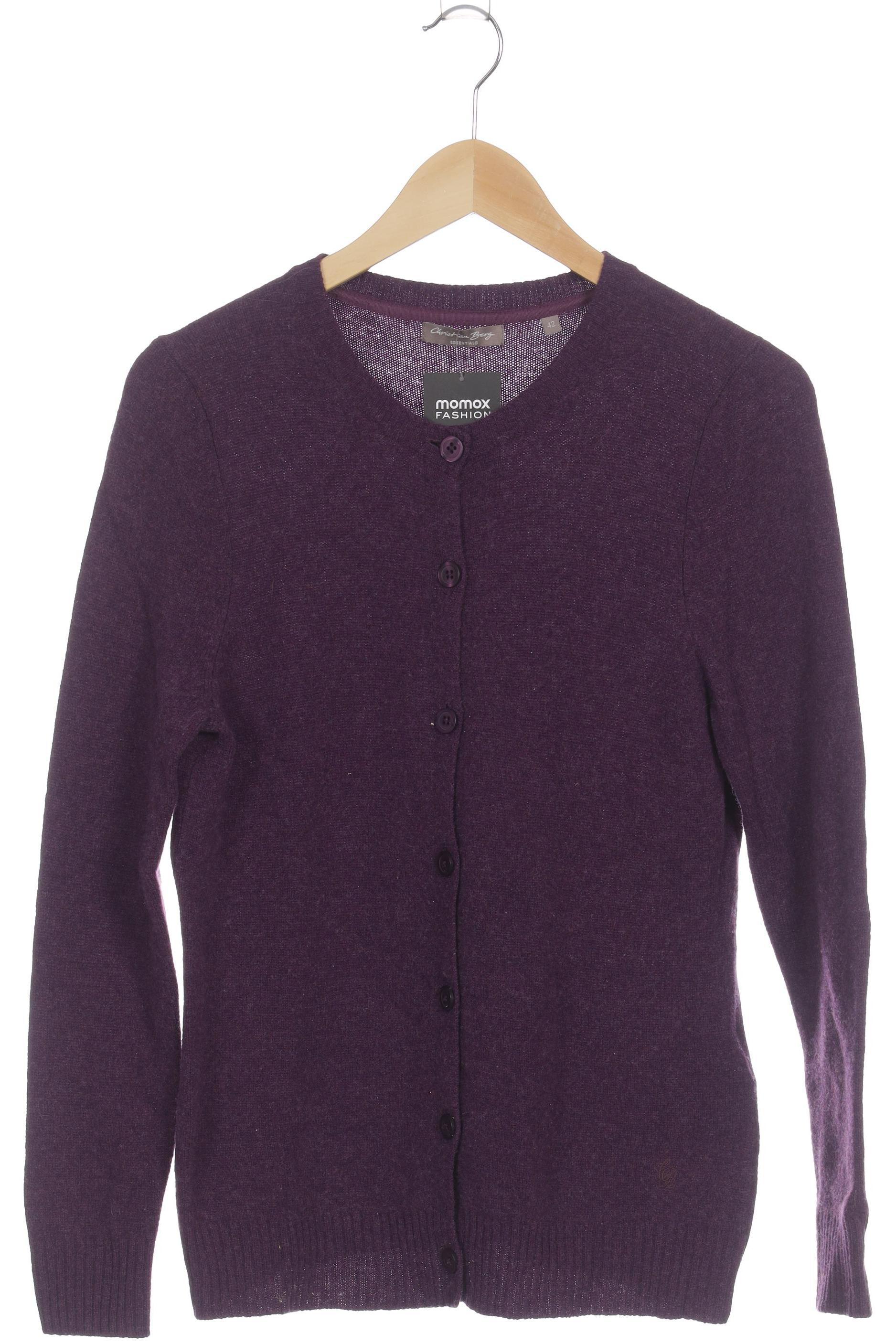 

Christian Berg Damen Strickjacke, lila, Gr. 42