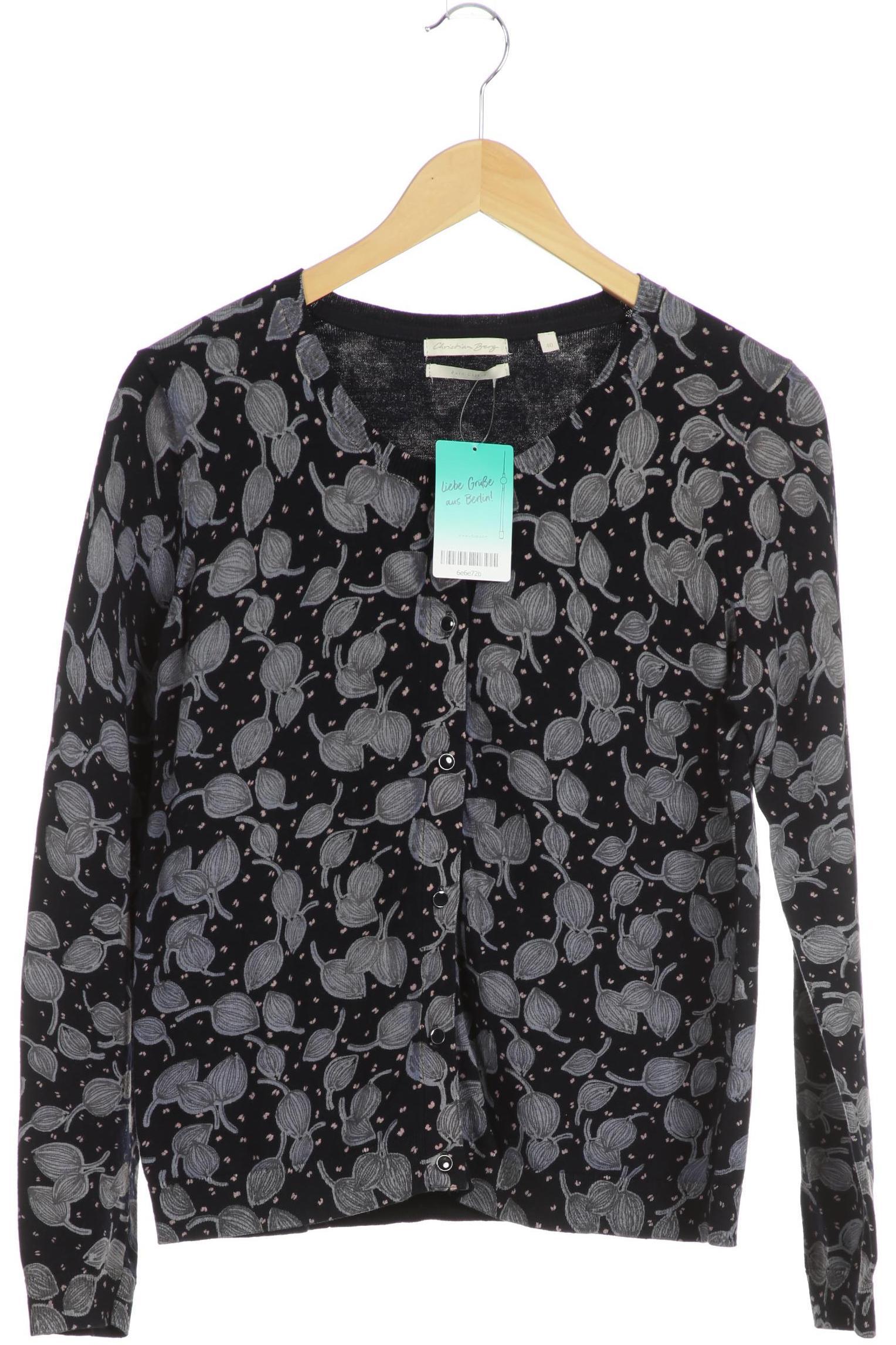 

Christian Berg Damen Strickjacke, blau, Gr. 40