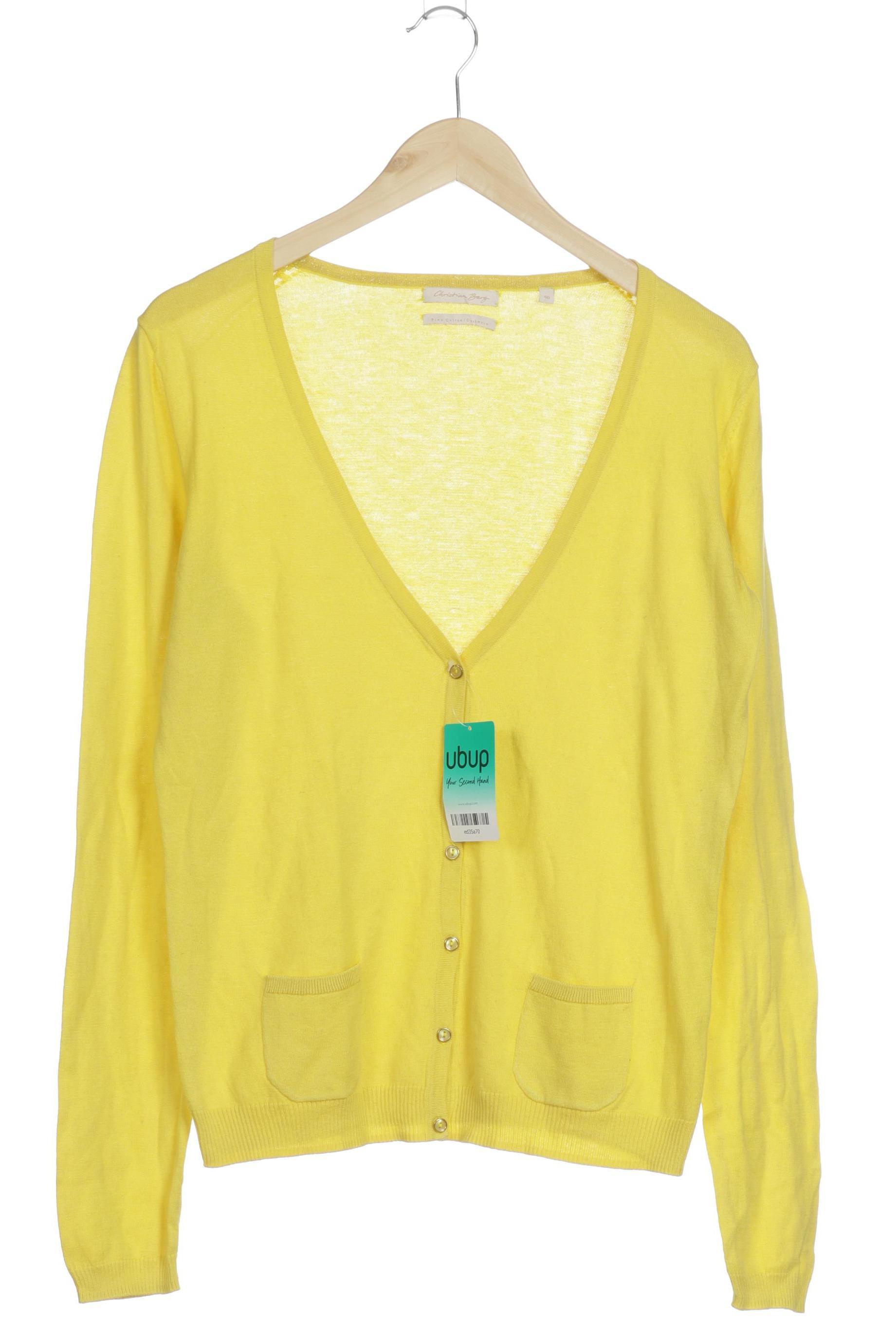 

Christian Berg Damen Strickjacke, gelb, Gr. 40