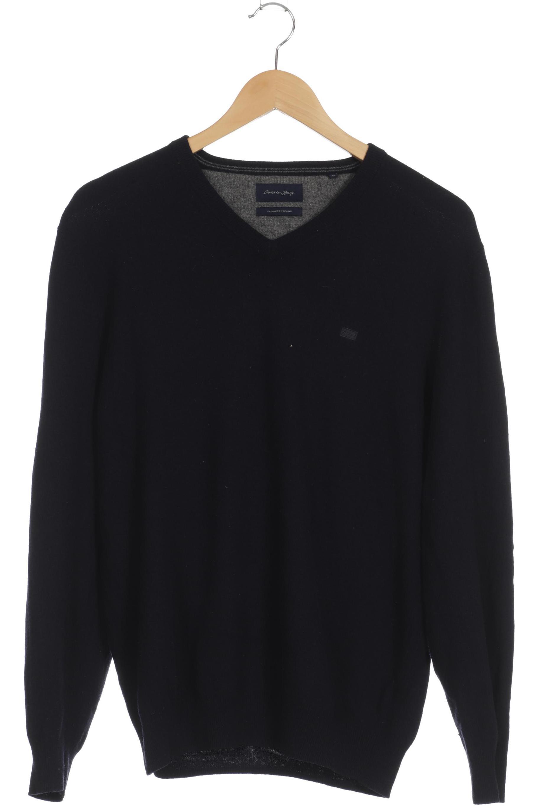

Christian Berg Herren Pullover, blau, Gr.