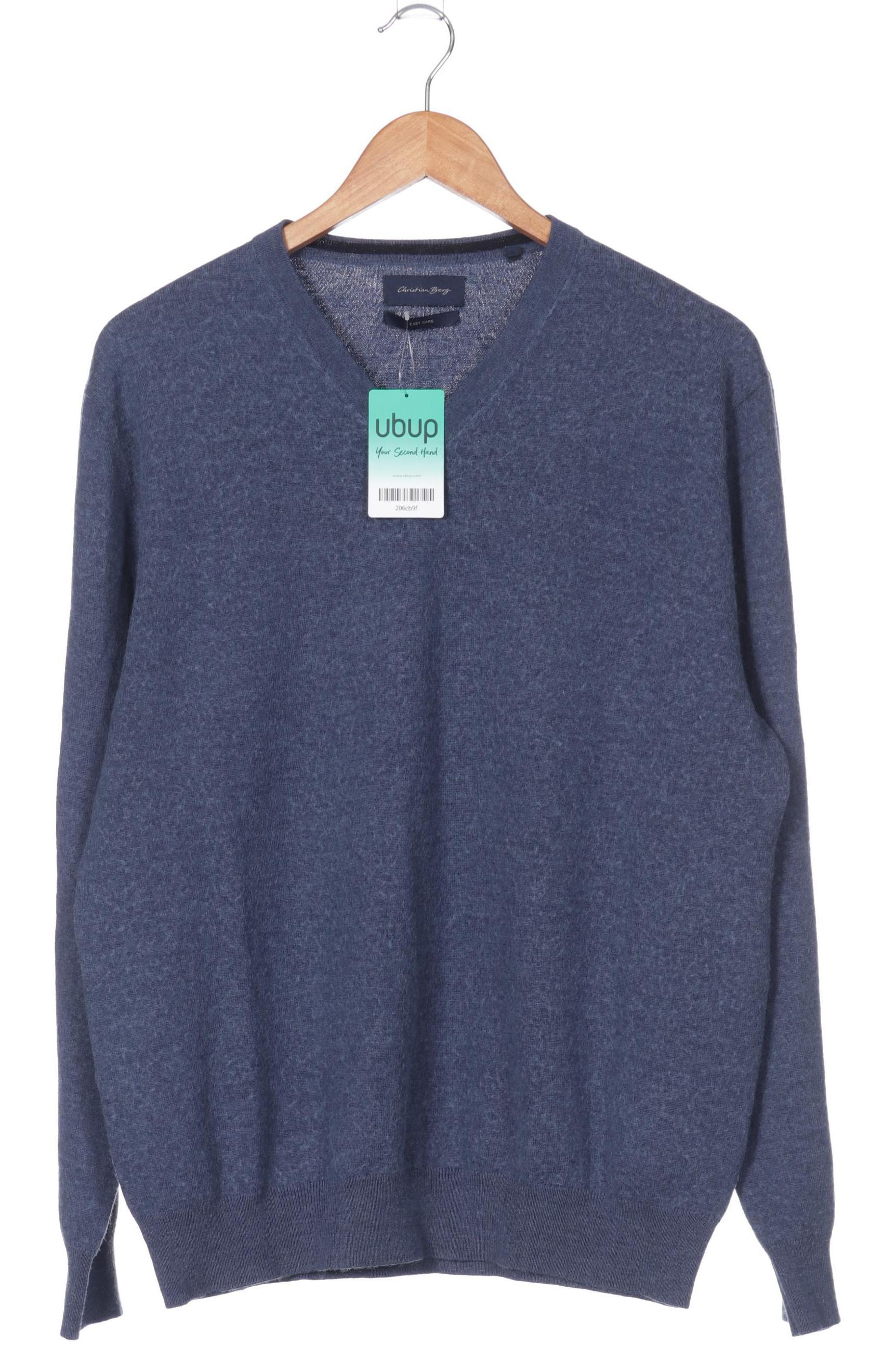 

Christian Berg Herren Pullover, blau, Gr.