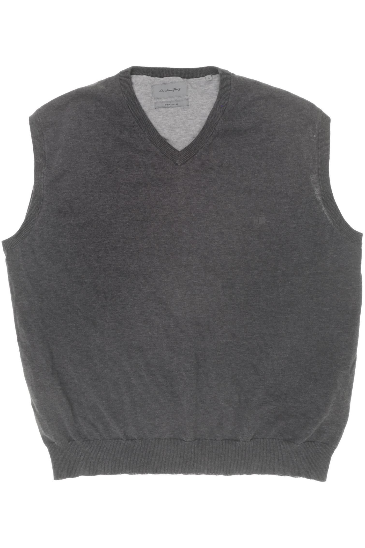 

Christian Berg Herren Pullover, grau, Gr.