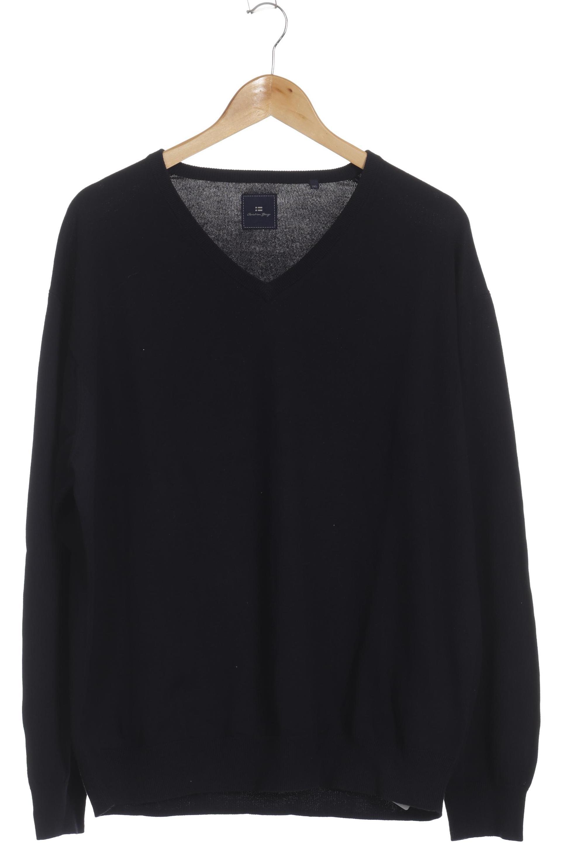 

Christian Berg Herren Pullover, blau, Gr.