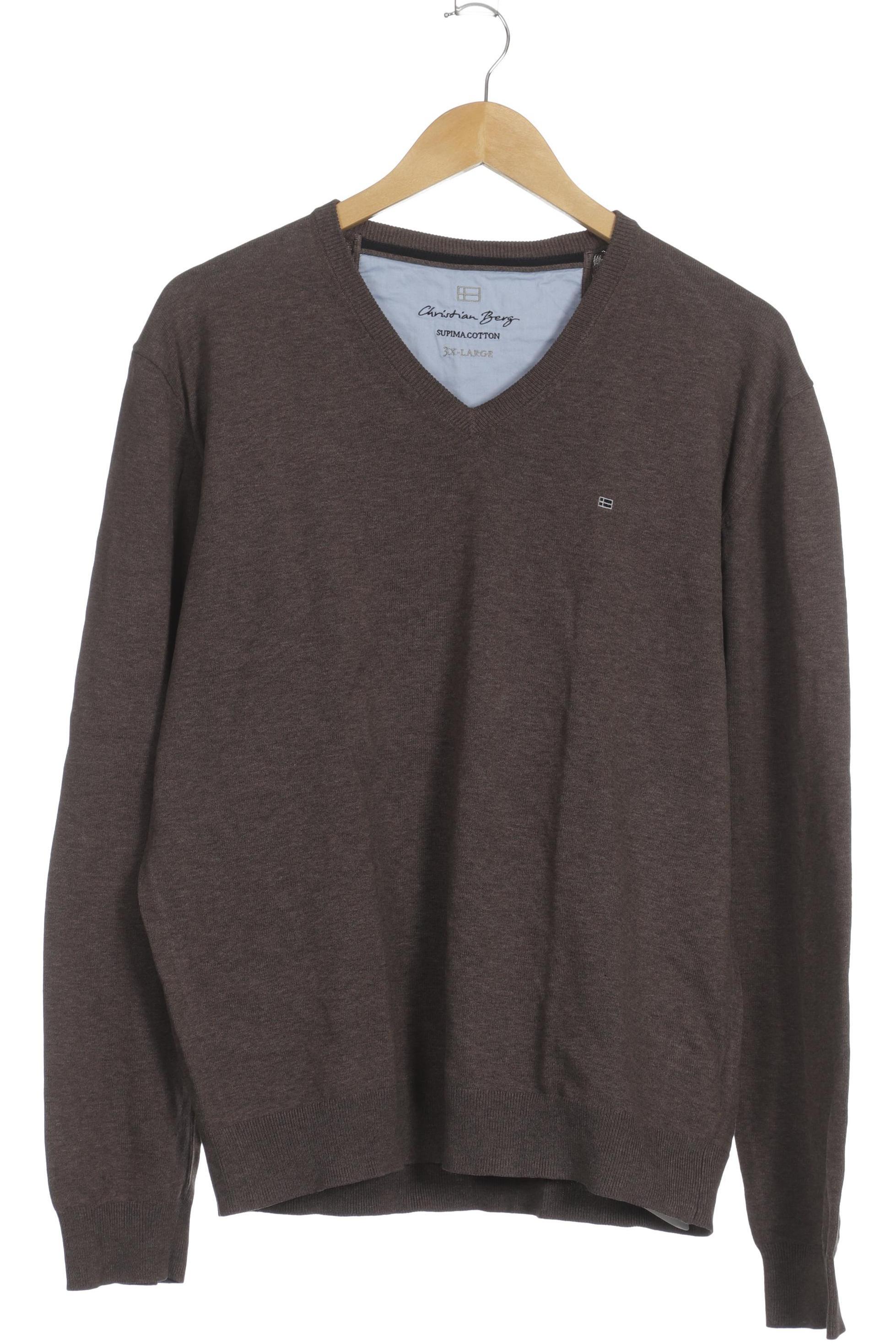 

Christian Berg Herren Pullover, grau, Gr.