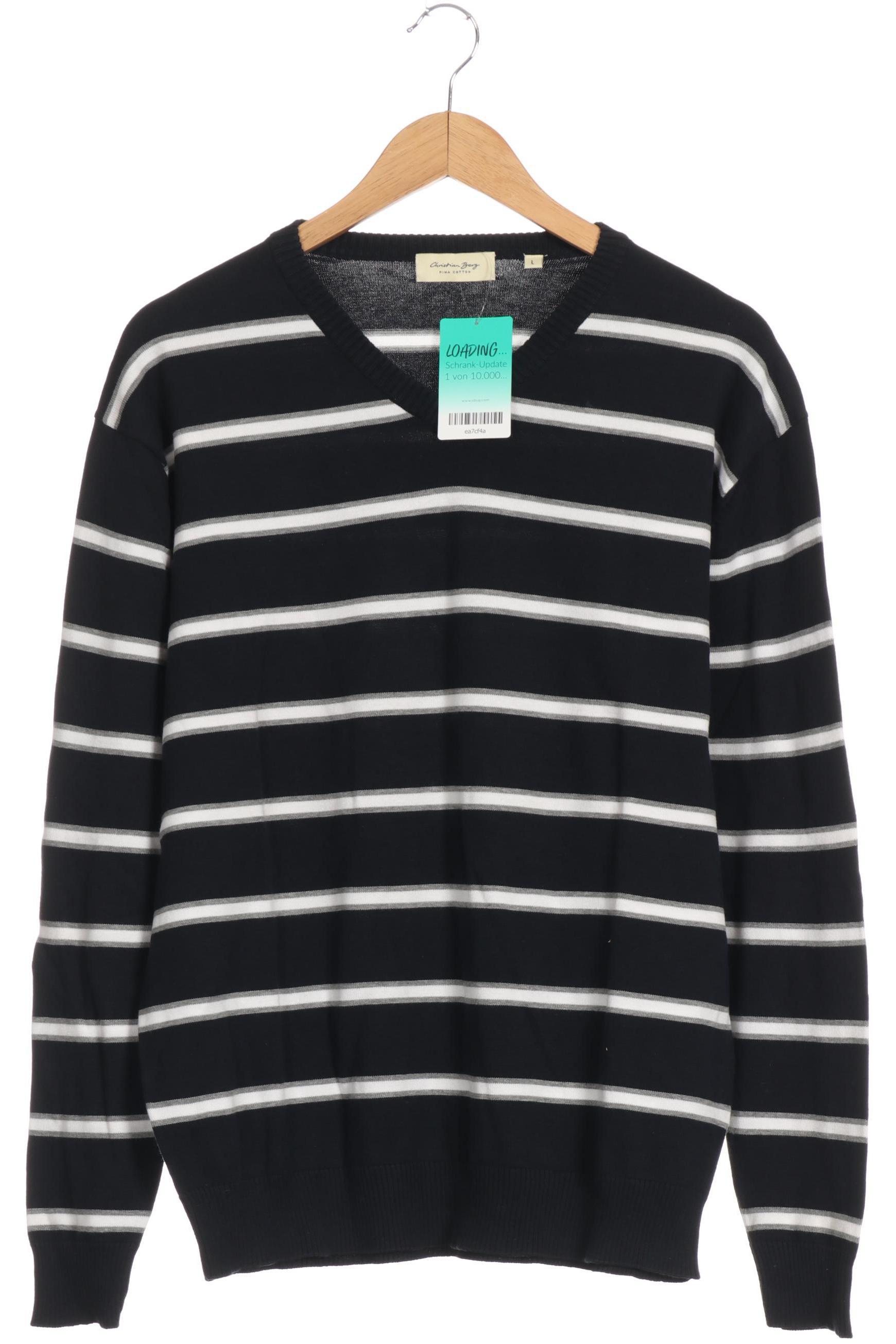

Christian Berg Herren Pullover, blau, Gr.