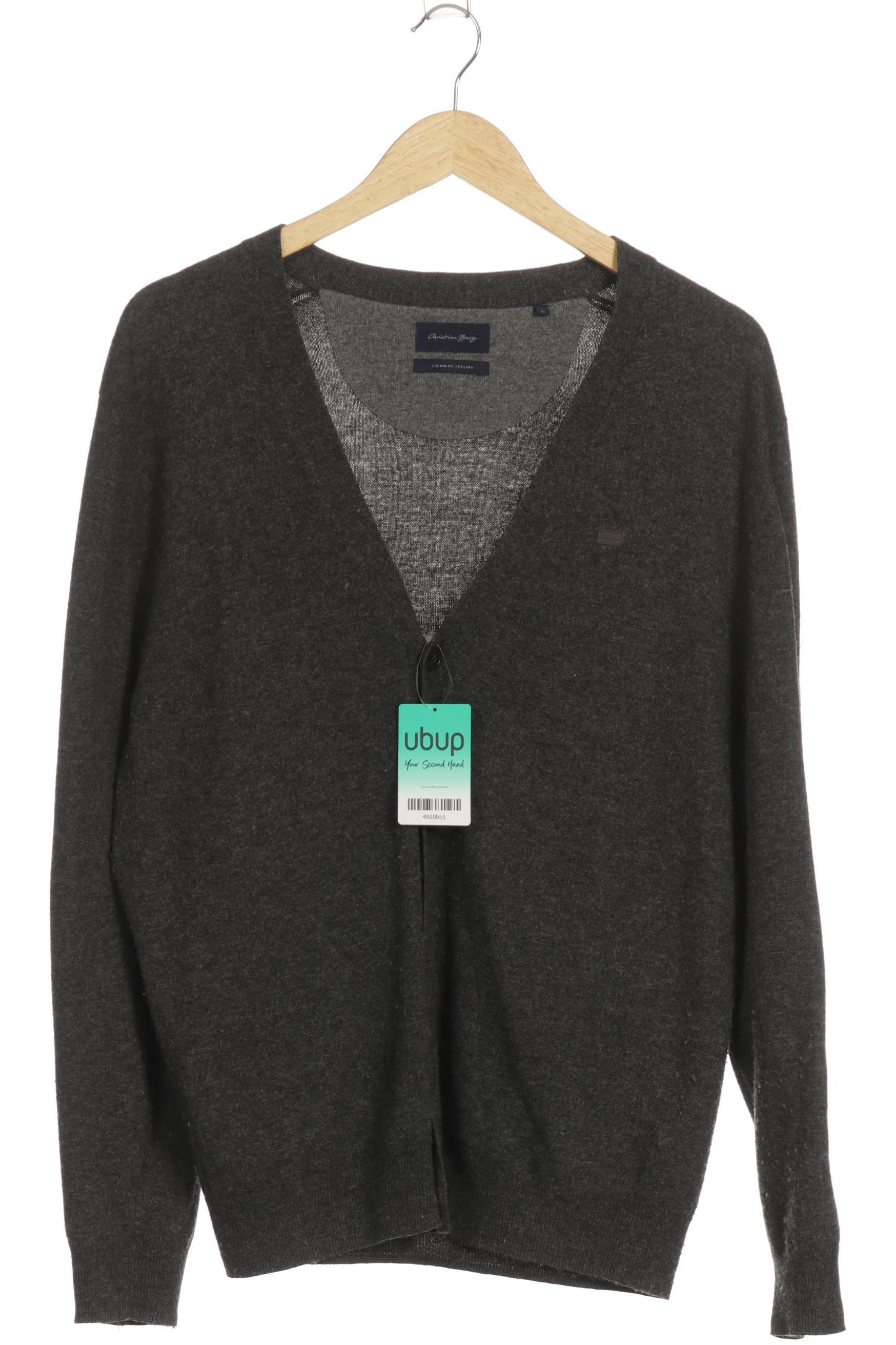 

Christian Berg Herren Strickjacke, grau, Gr.