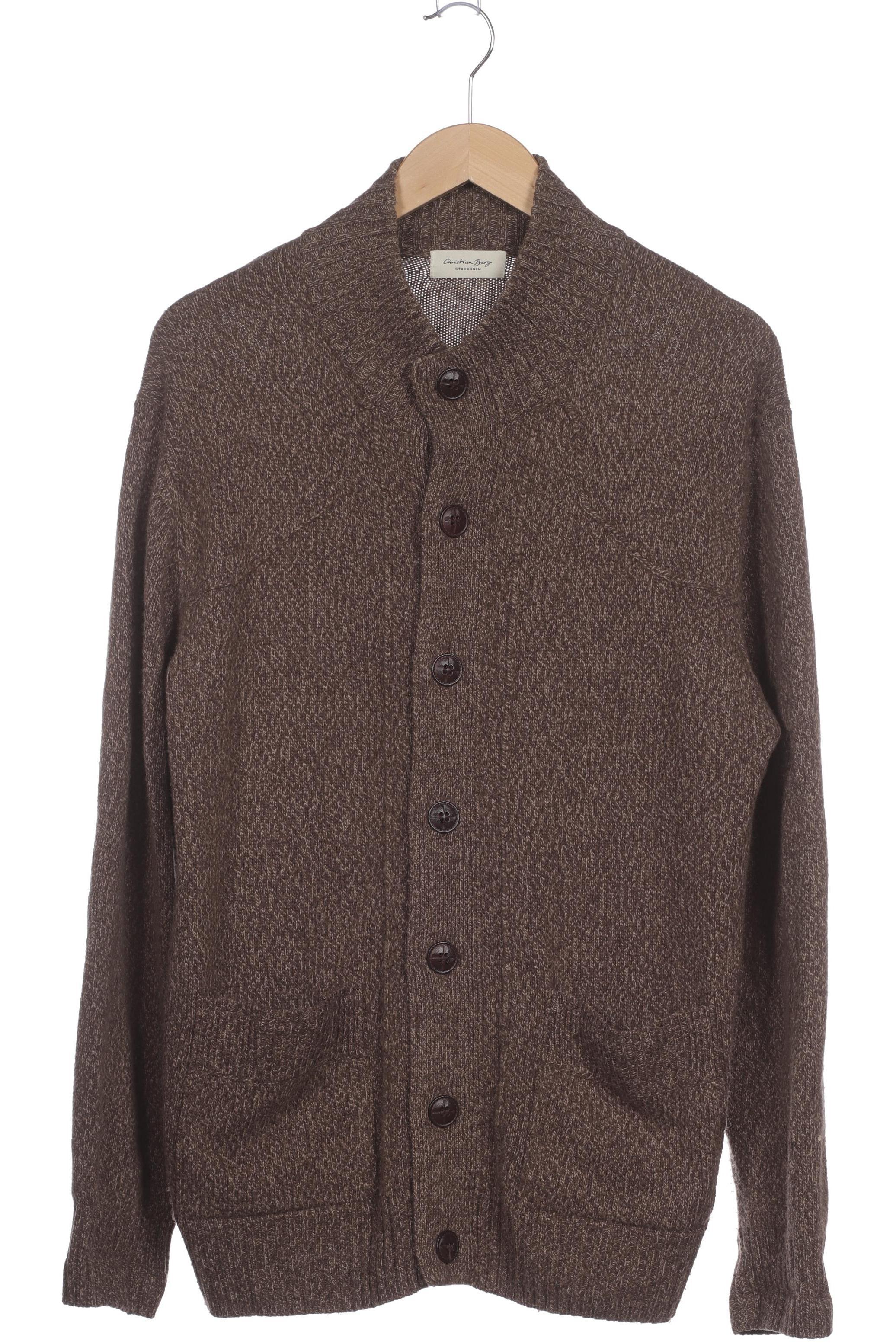 

Christian Berg Herren Strickjacke, braun, Gr.