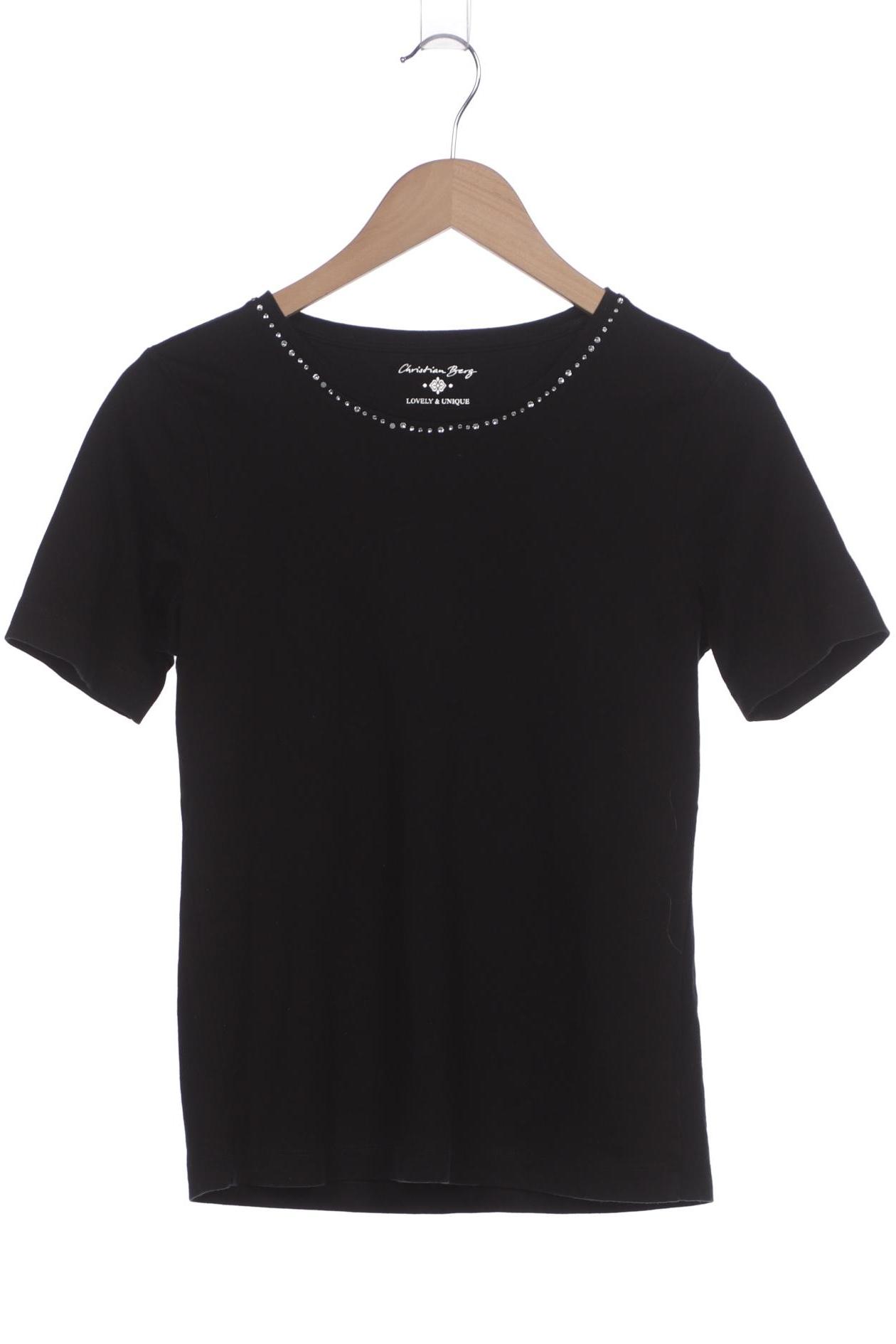 

Christian Berg Damen T-Shirt, schwarz, Gr. 38