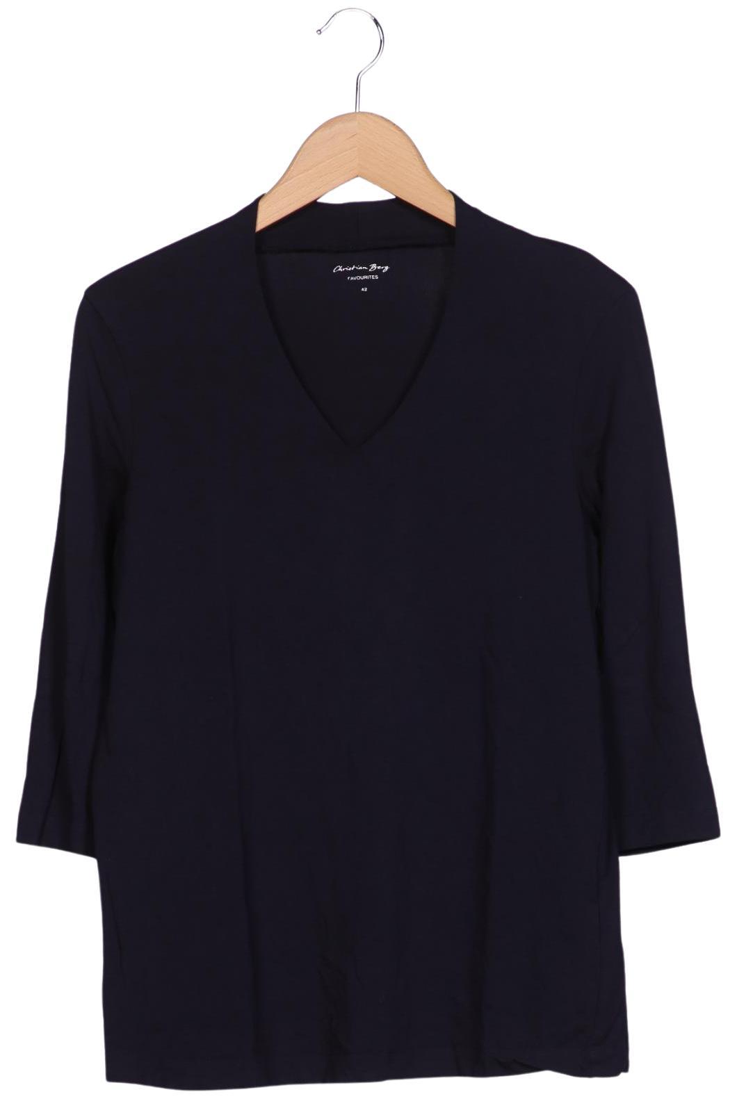 

Christian Berg Damen Langarmshirt, marineblau, Gr. 42
