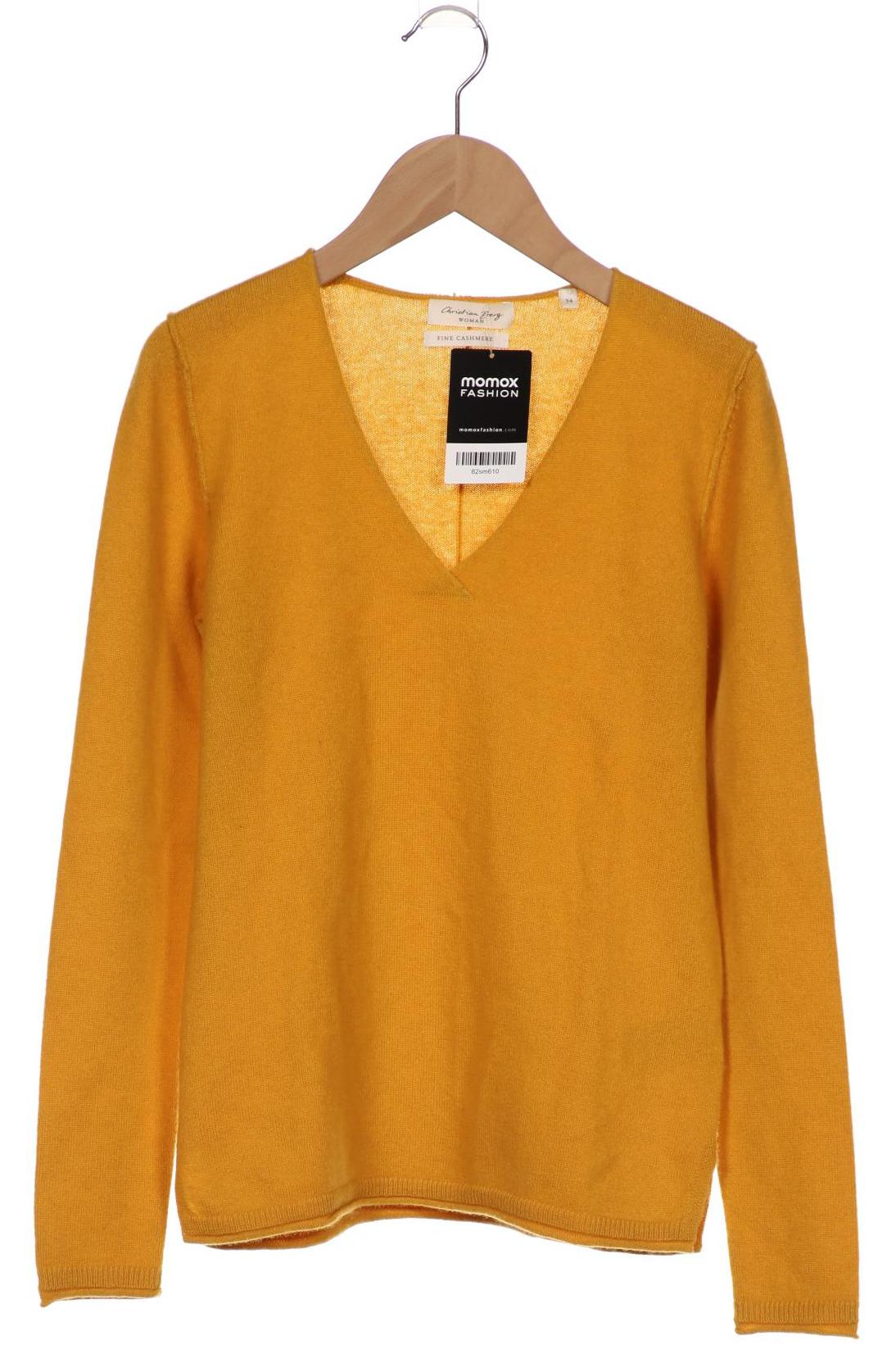 

Christian Berg Damen Pullover, gelb, Gr. 34