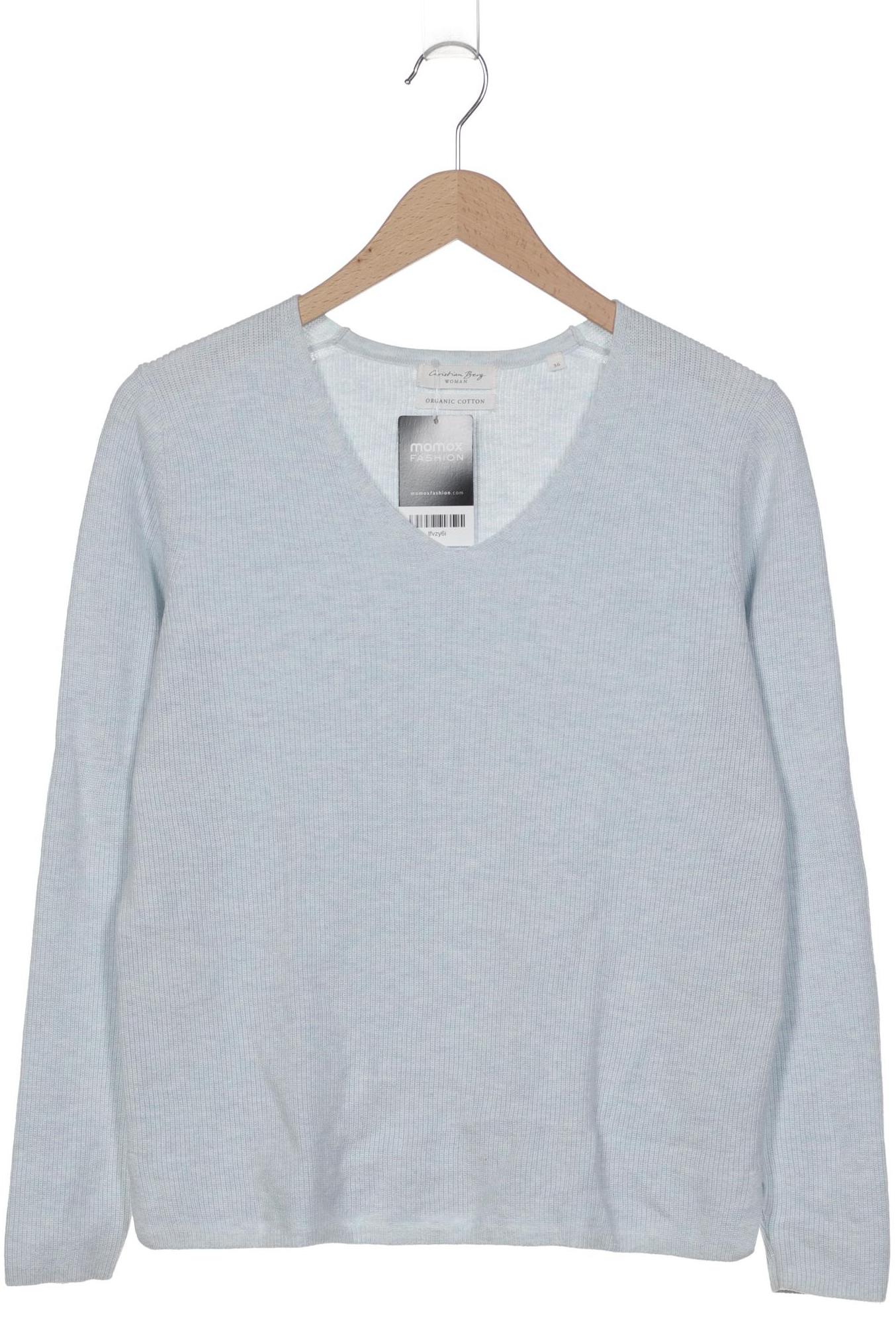 

Christian Berg Damen Pullover, blau, Gr. 36
