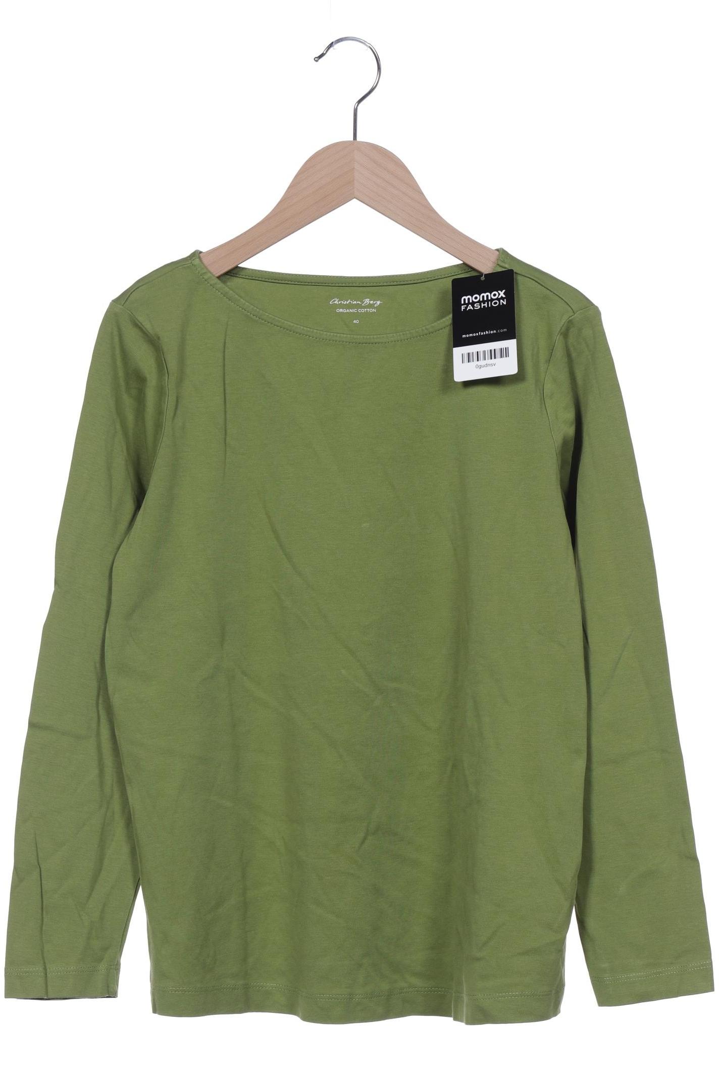 

Christian Berg Damen Langarmshirt, grün, Gr. 40