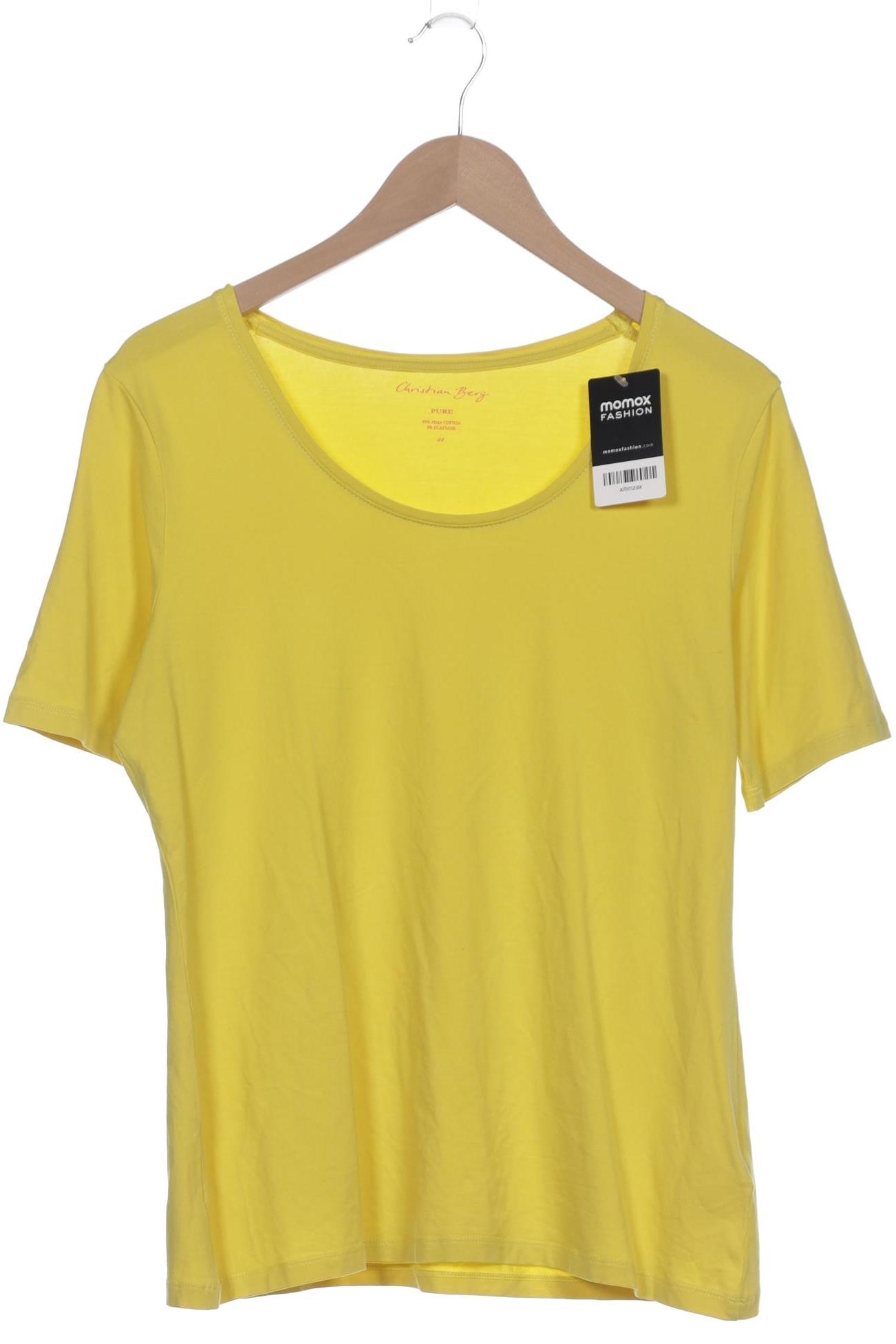 

Christian Berg Damen T-Shirt, gelb, Gr. 44