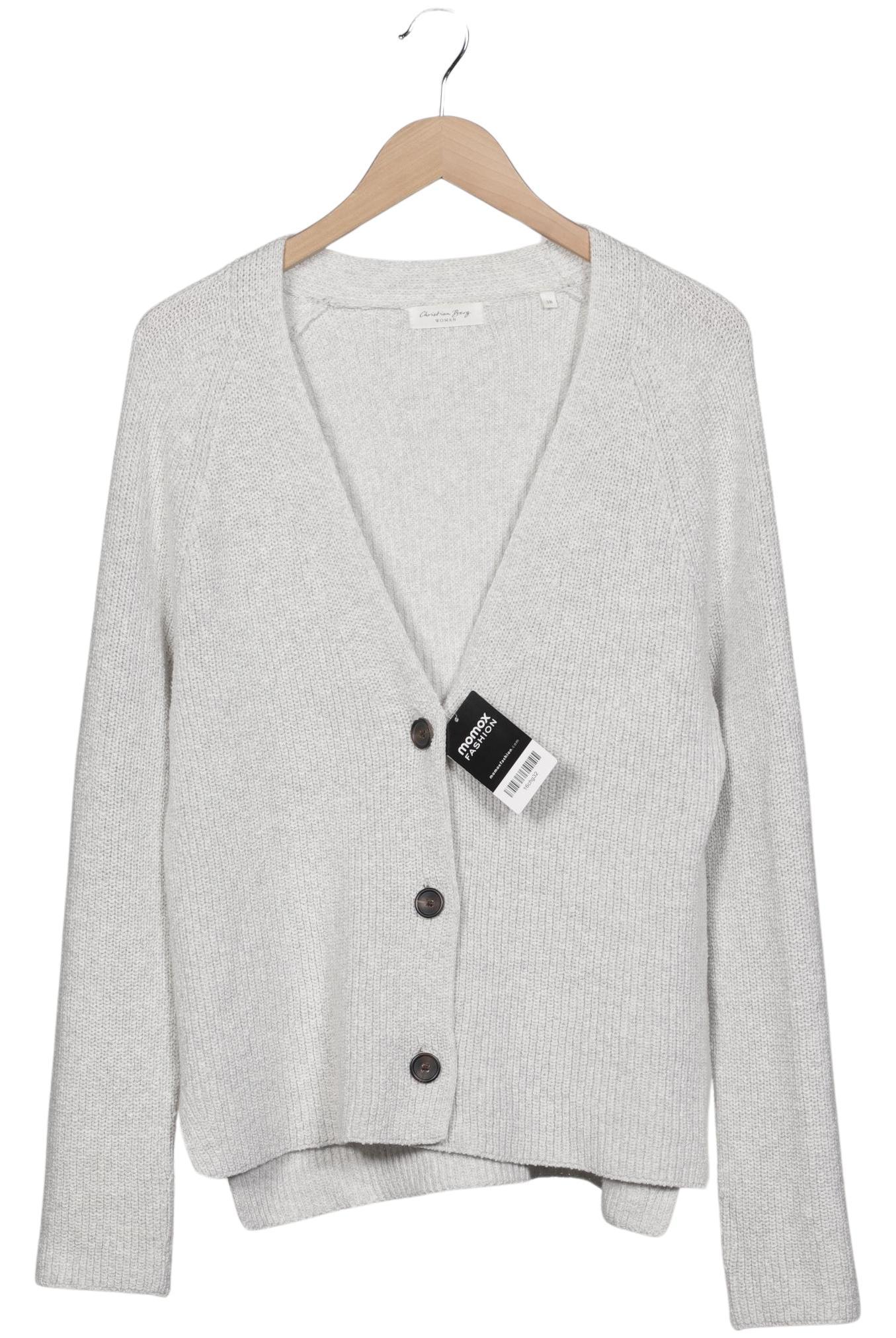 

Christian Berg Damen Strickjacke, grau, Gr. 38