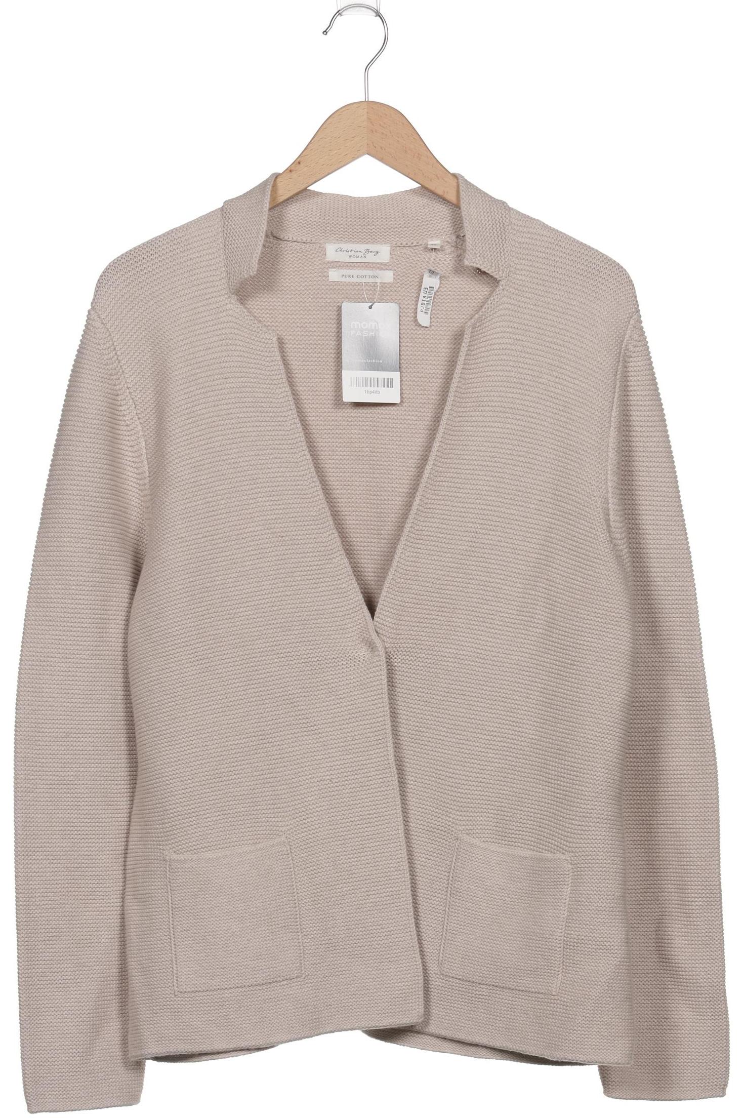 

Christian Berg Damen Strickjacke, beige, Gr. 46
