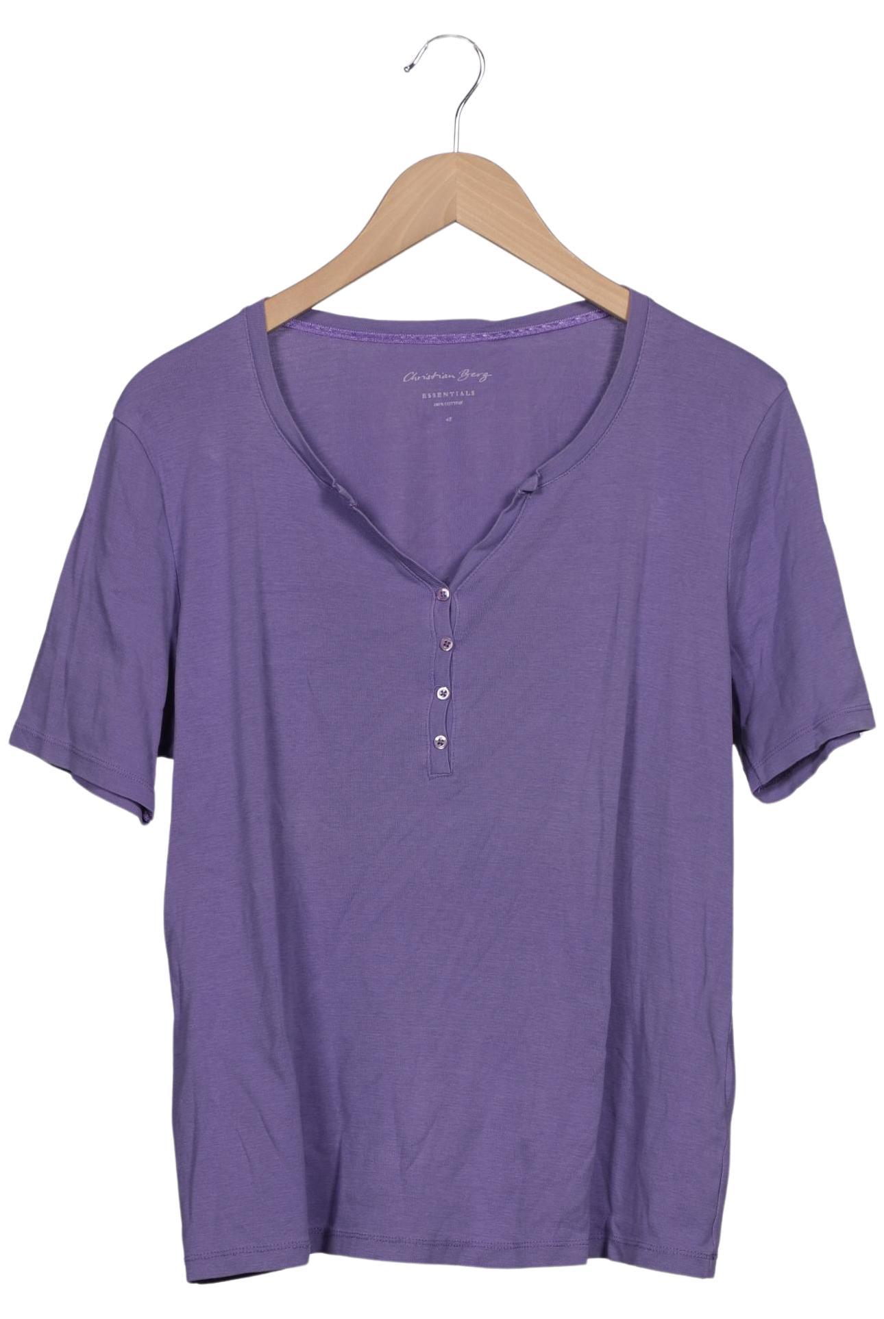 

Christian Berg Damen T-Shirt, flieder, Gr. 48