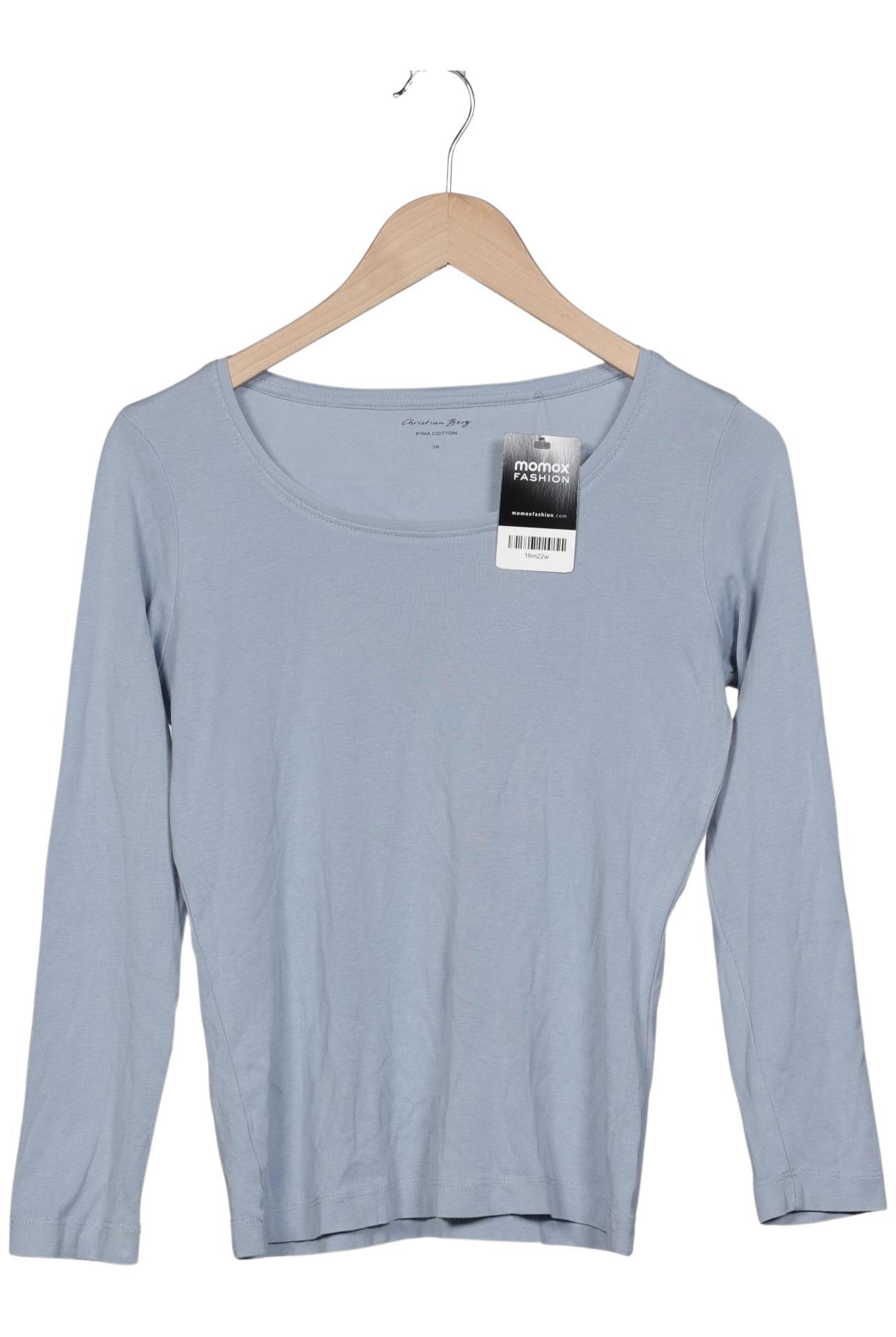 

Christian Berg Damen Langarmshirt, hellblau, Gr. 38
