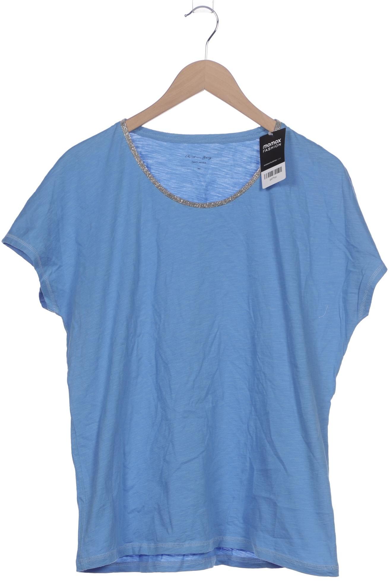 

Christian Berg Damen T-Shirt, blau, Gr. 44