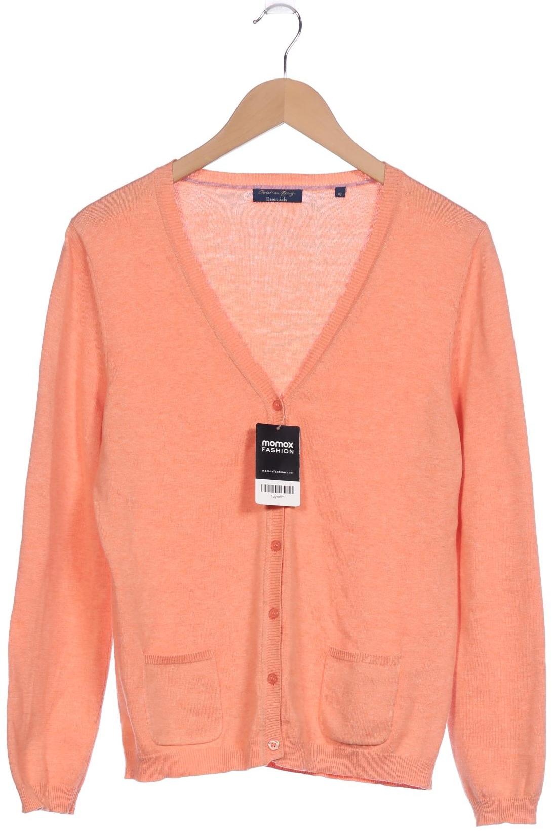 

Christian Berg Damen Strickjacke, orange, Gr. 42