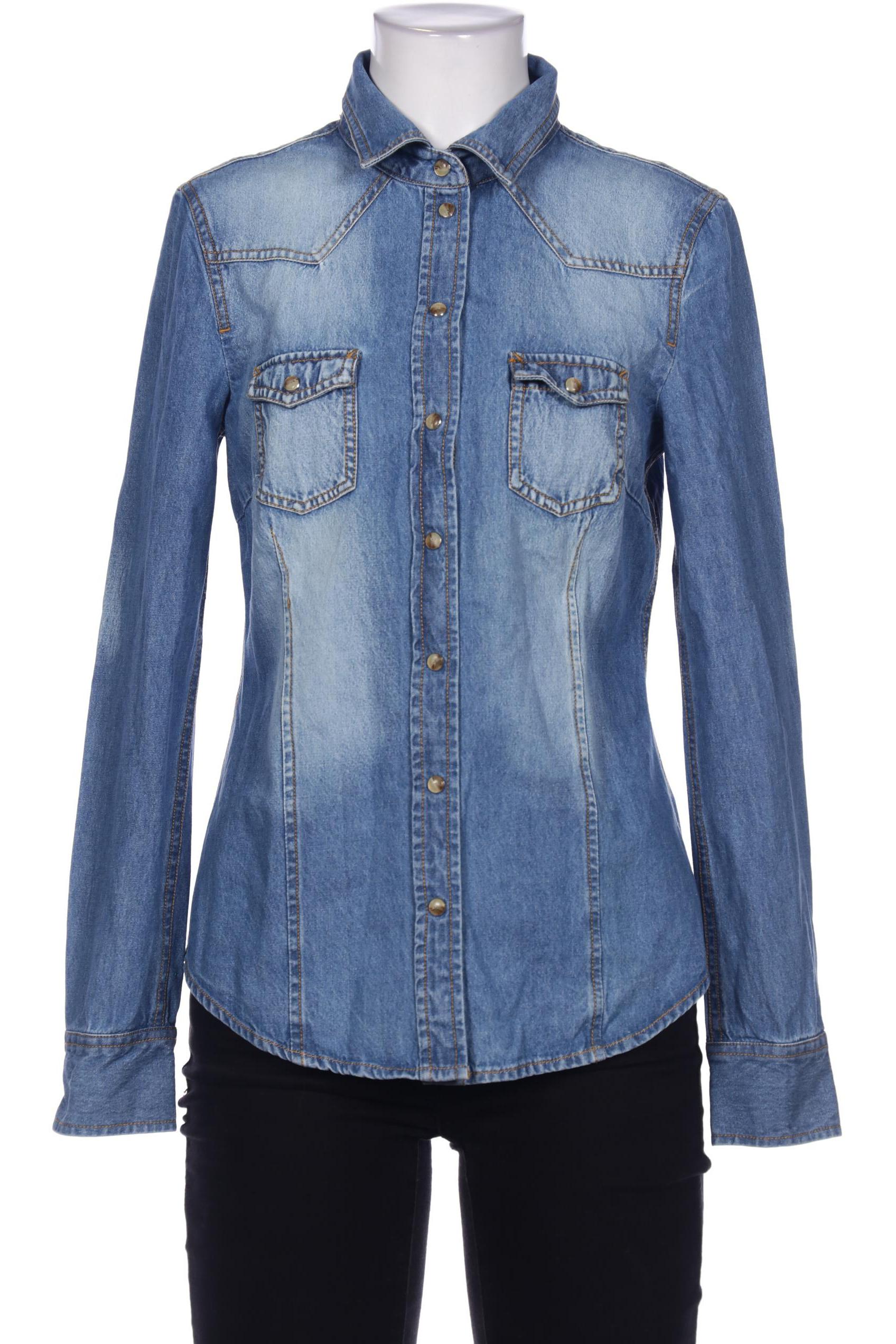 

Christian Berg Damen Bluse, blau, Gr. 36