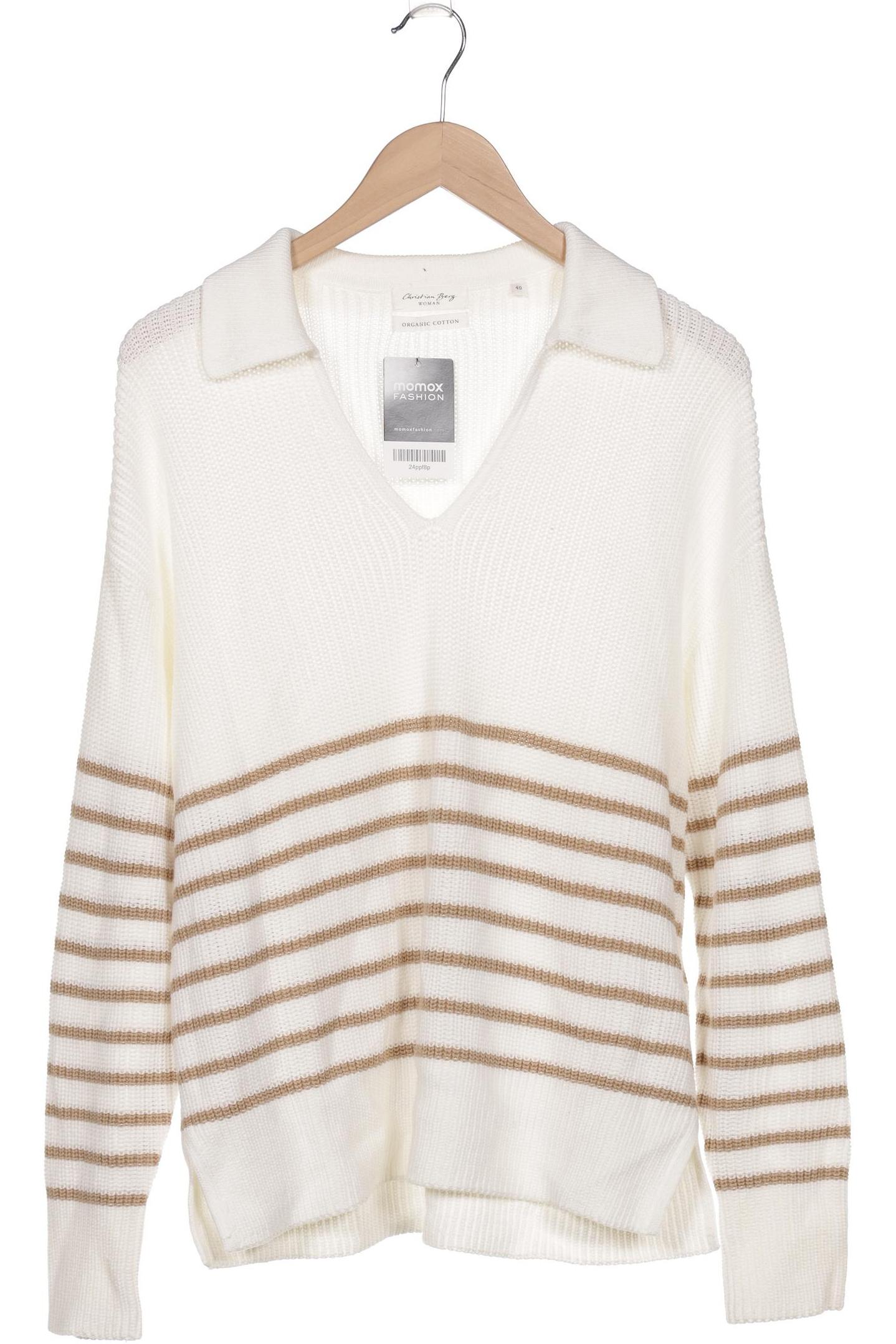 

Christian Berg Damen Pullover, weiß, Gr. 40