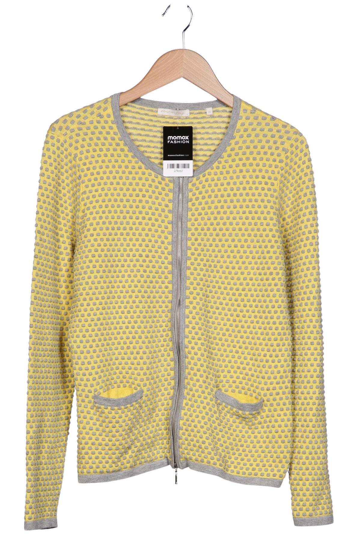 

Christian Berg Damen Strickjacke, gelb, Gr. 40