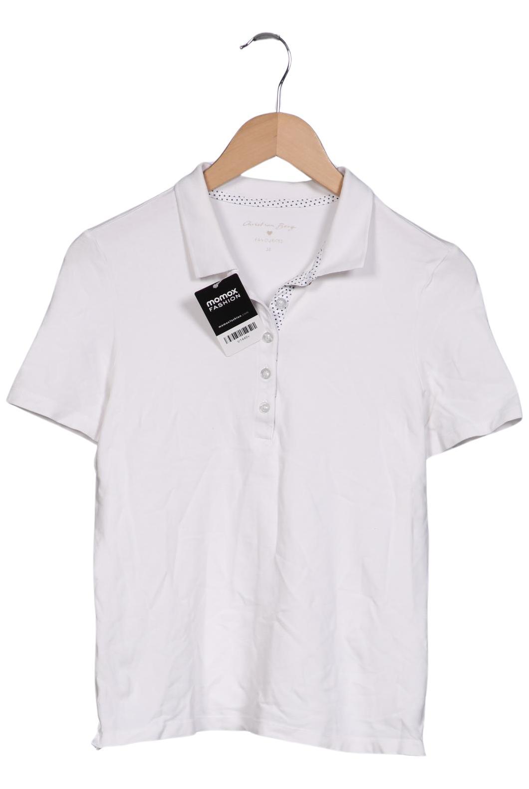 

Christian Berg Damen Poloshirt, weiß, Gr. 38
