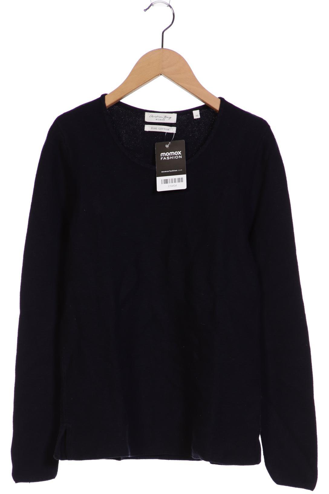 

Christian Berg Damen Pullover, marineblau