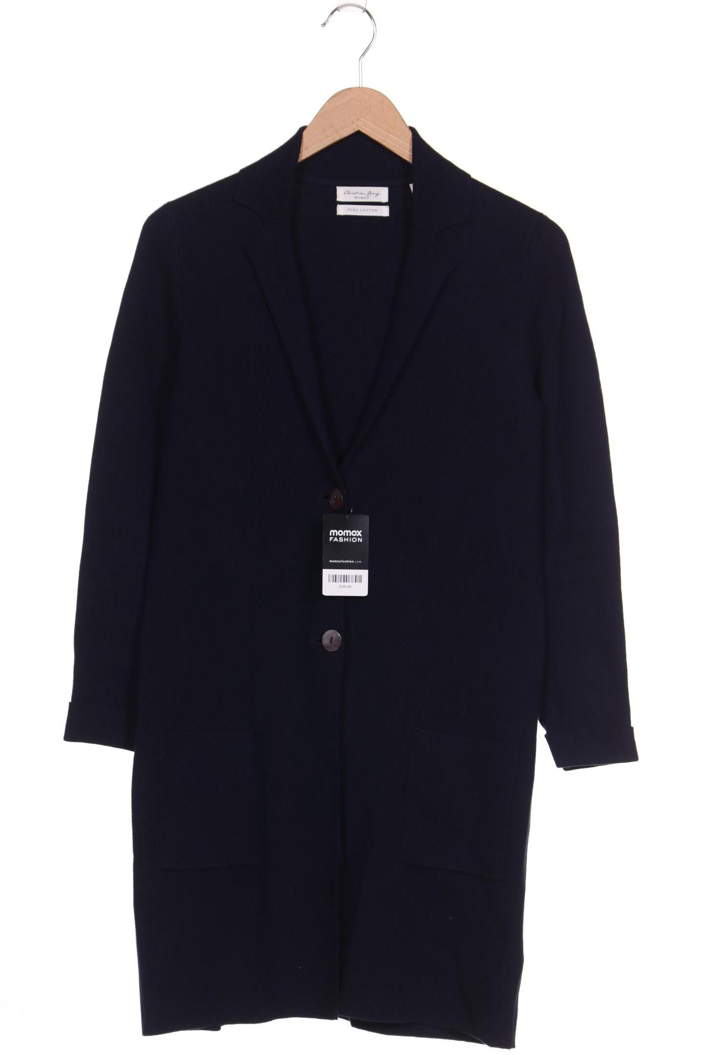 

Christian Berg Damen Strickjacke, marineblau