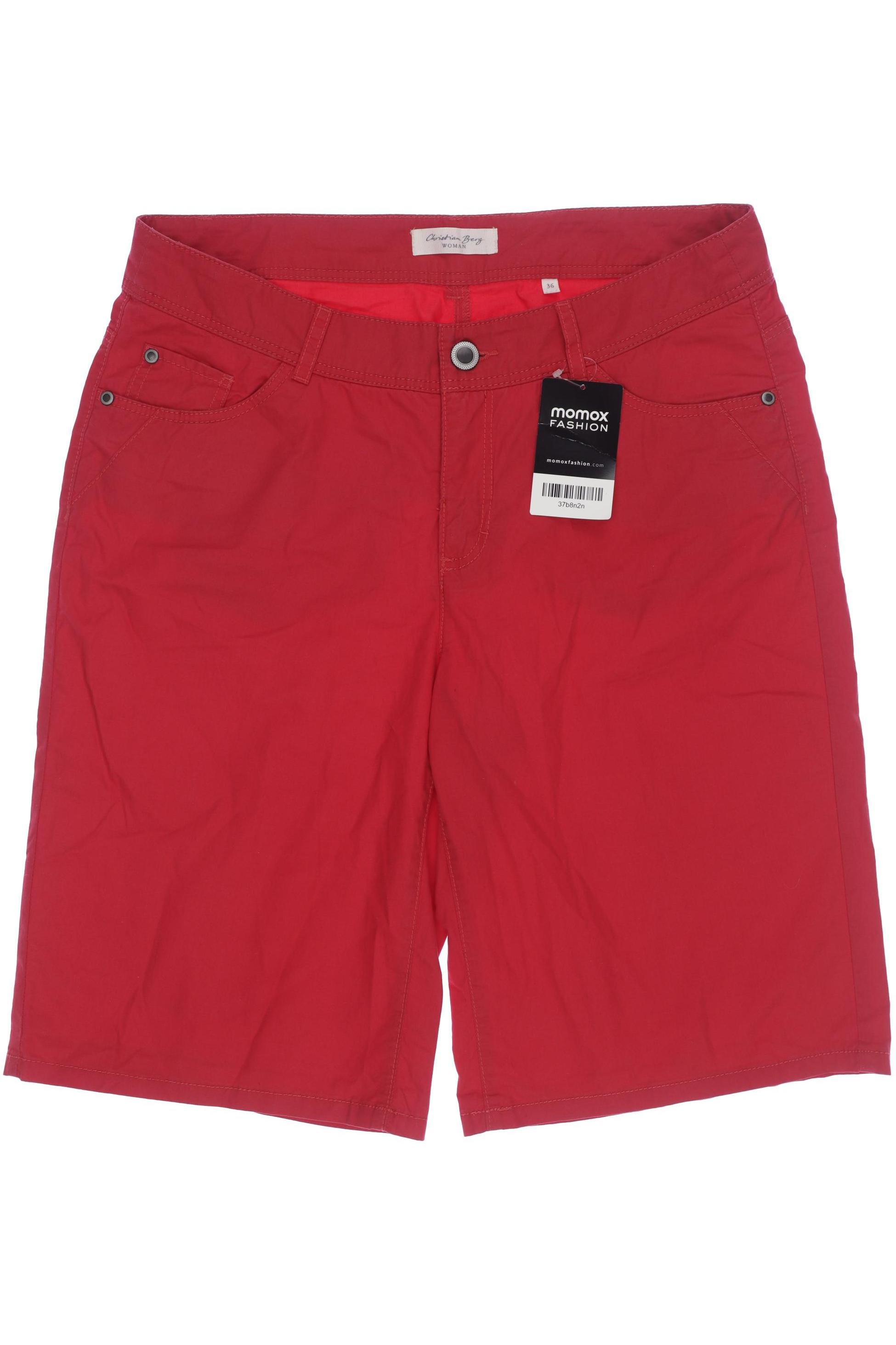 

Christian Berg Damen Shorts, rot, Gr. 36