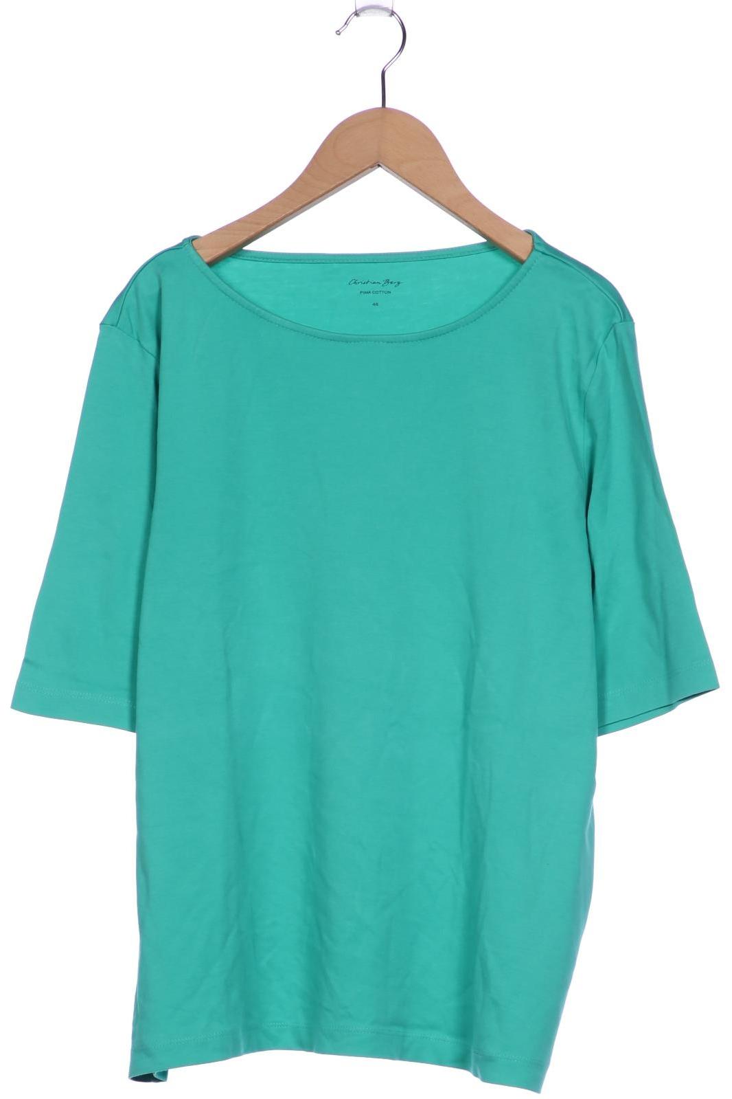 

Christian Berg Damen Langarmshirt, türkis, Gr. 46