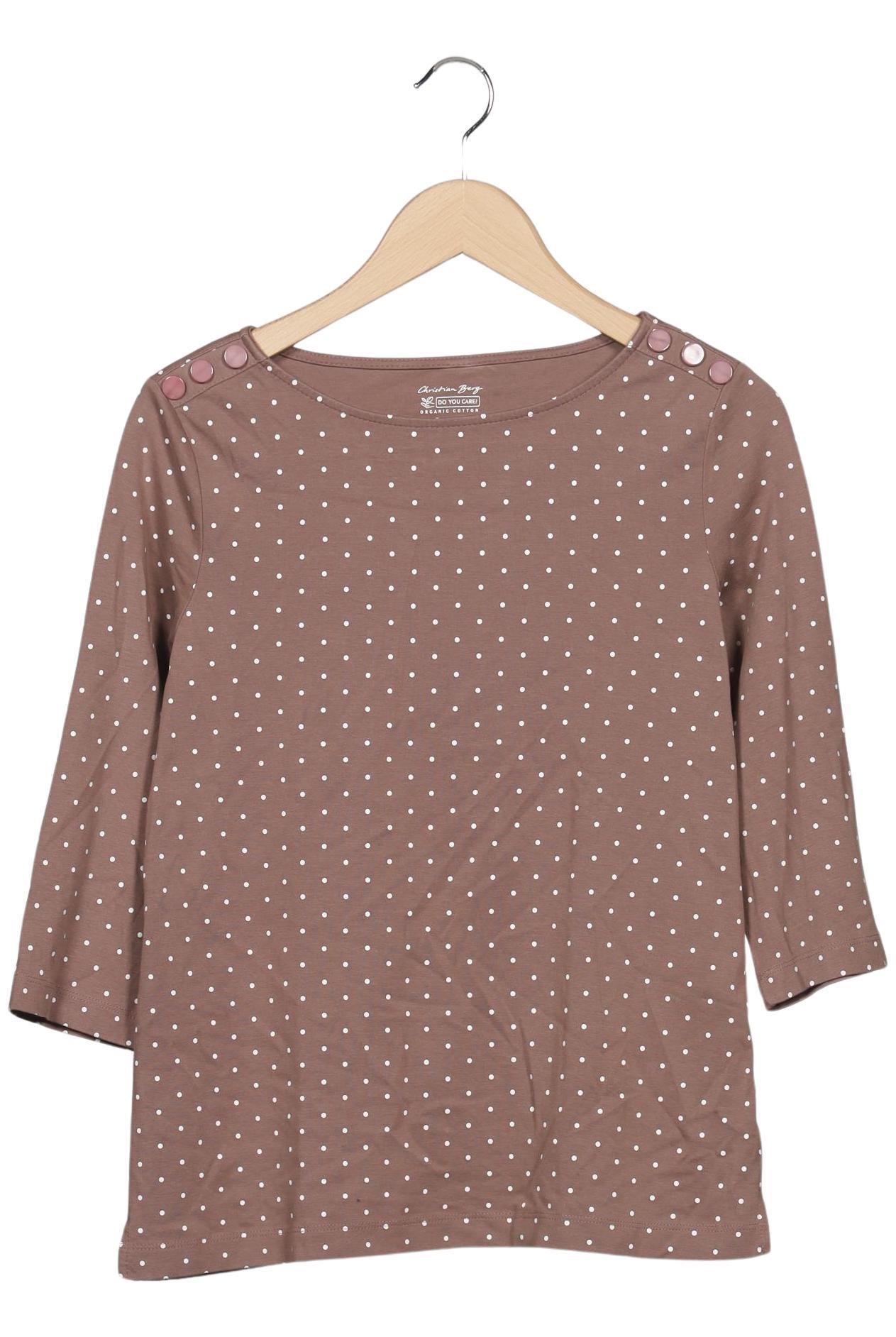 

Christian Berg Damen Langarmshirt, braun, Gr. 40